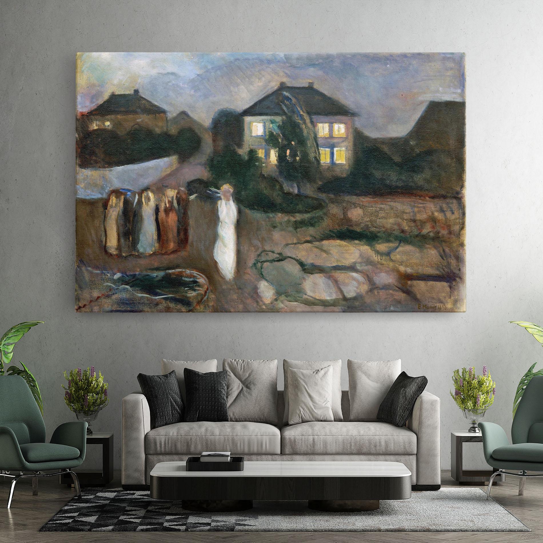 Vászonkép The Storm mockup 7