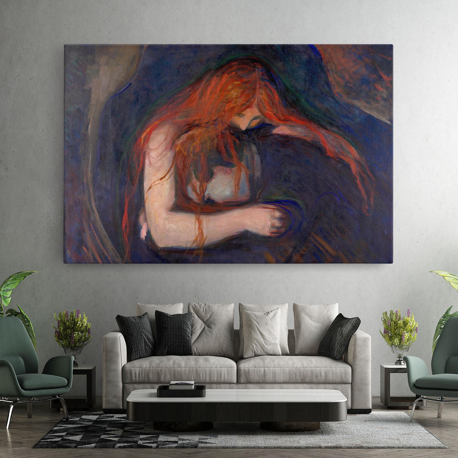 Vászonkép Vampire mockup 7