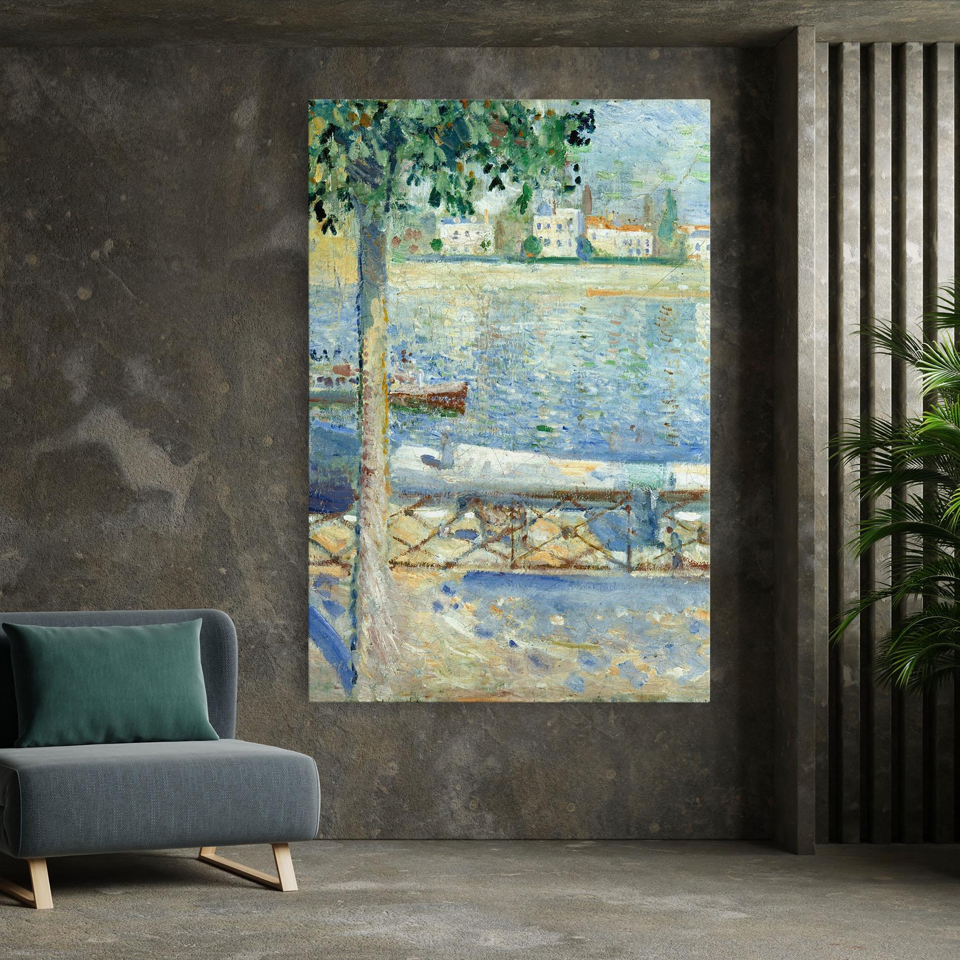 Vászonkép Seine At Saint mockup 7