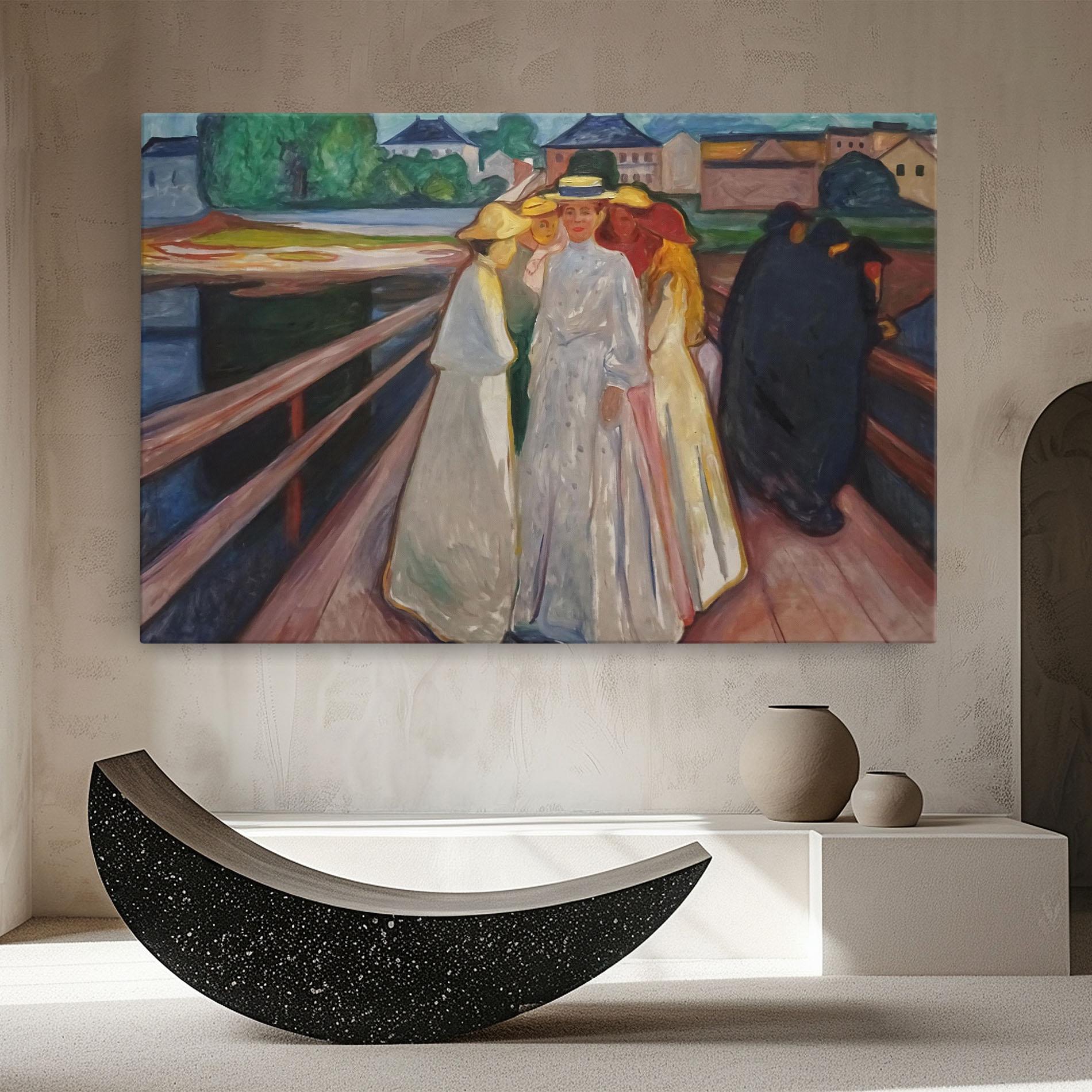 Vászonkép Munch Art mockup 8