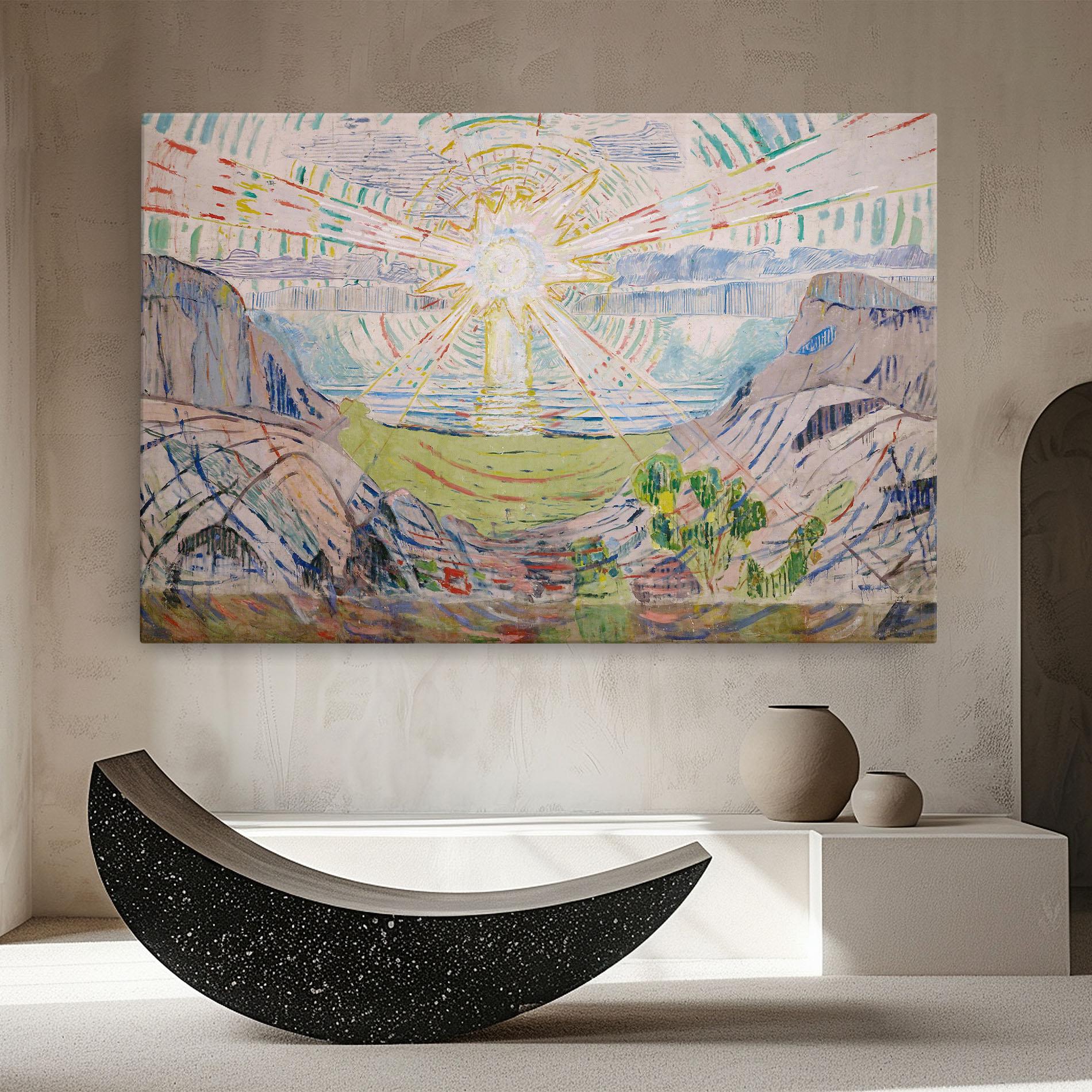 Vászonkép The Sun Art mockup 8