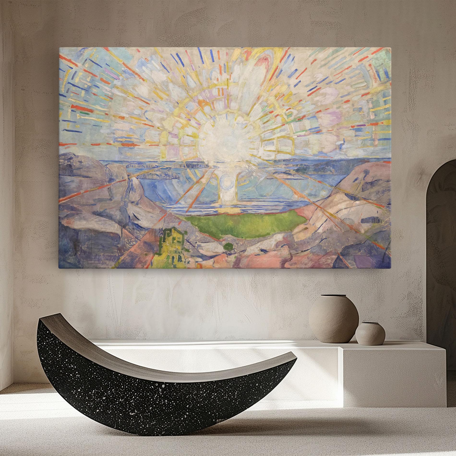 Vászonkép The Sun mockup 8