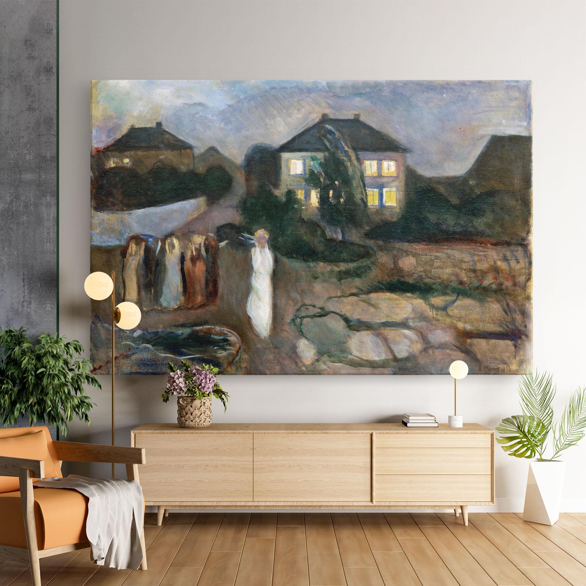 Vászonkép The Storm mockup 9