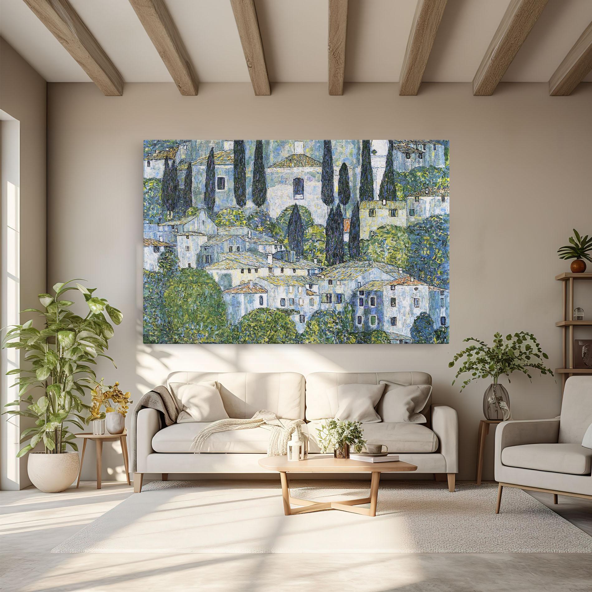 Vászonkép Kirche In Cassone mockup 6