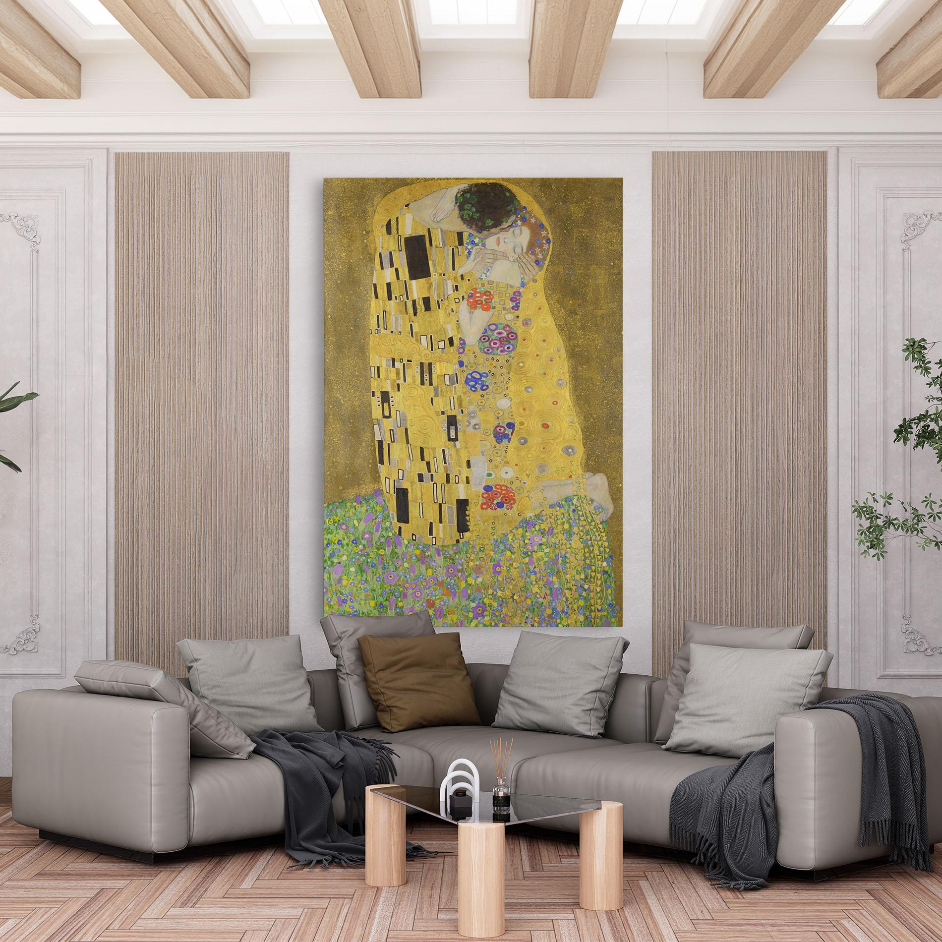 Vászonkép The Kiss mockup 6