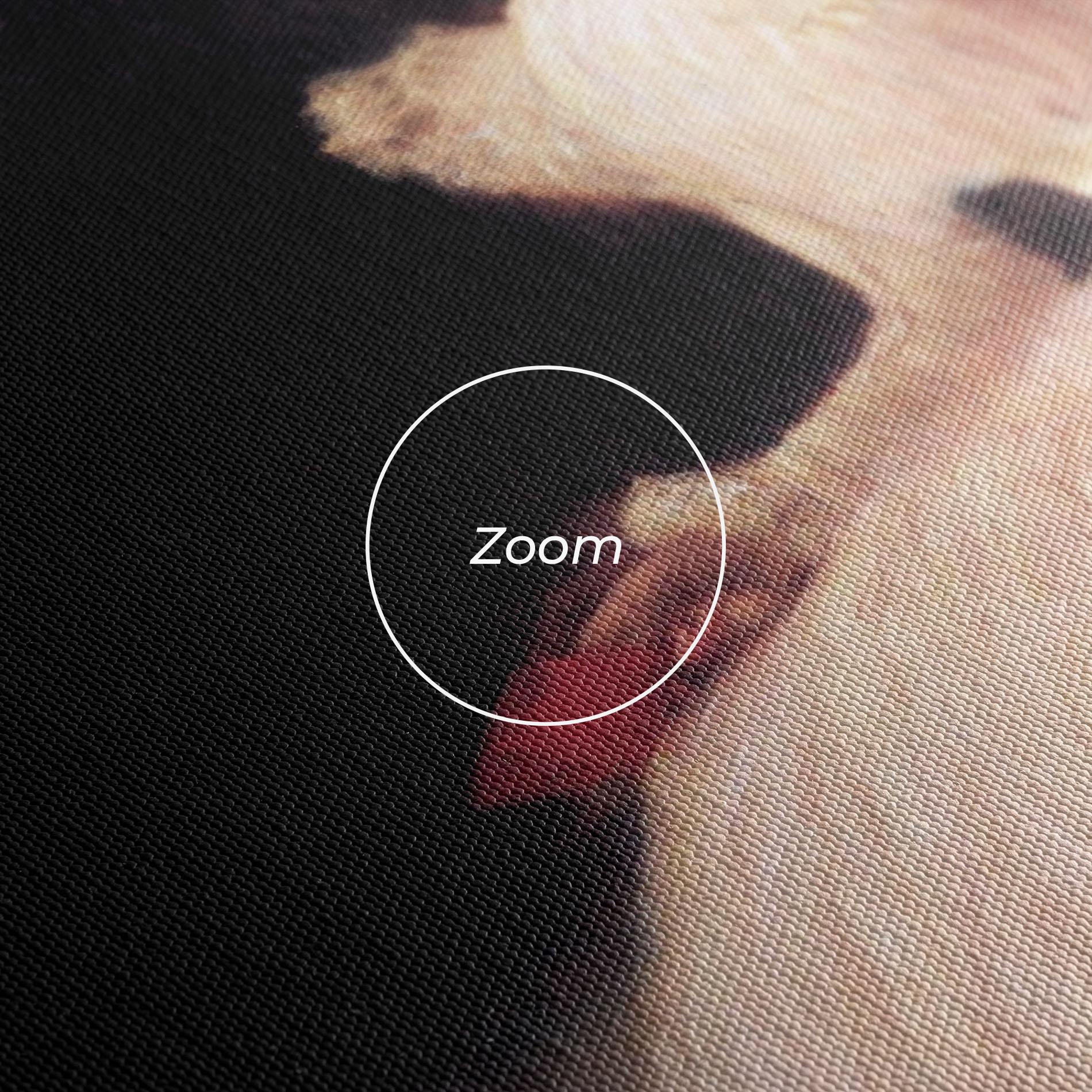 Vászonkép Gustav Klimt Pink Dress mockup 3