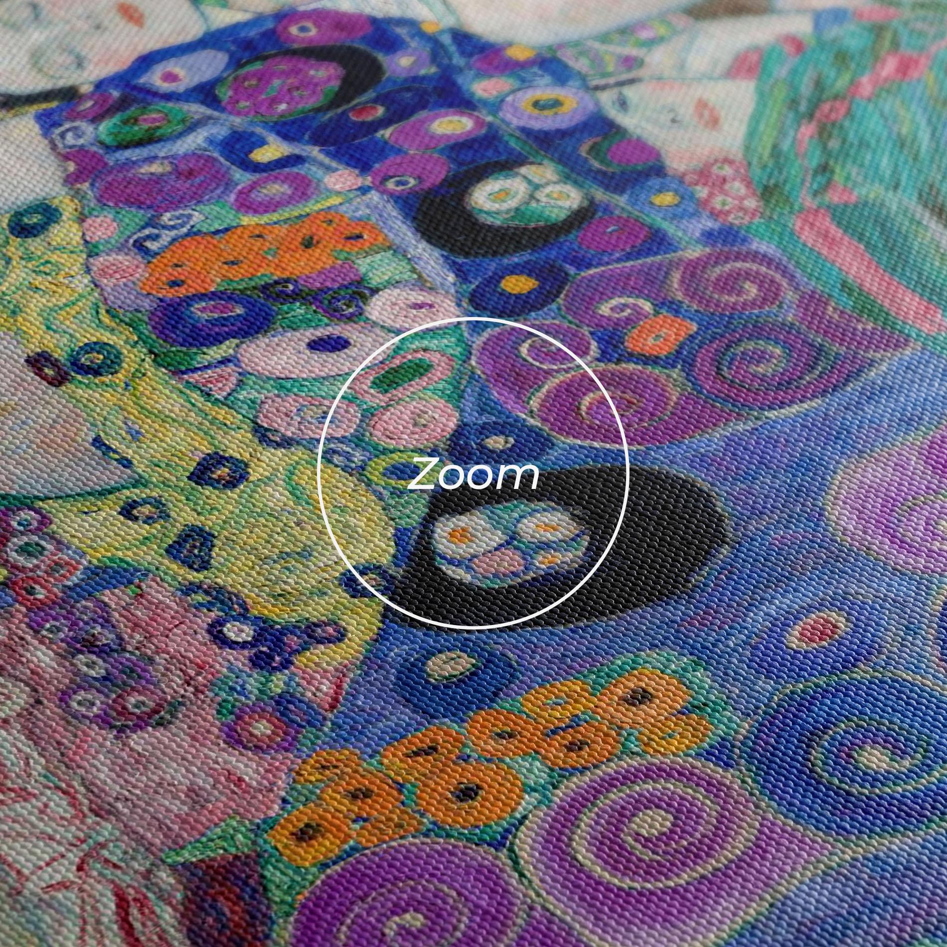 Vászonkép Klimt Die Jungfrau mockup 3