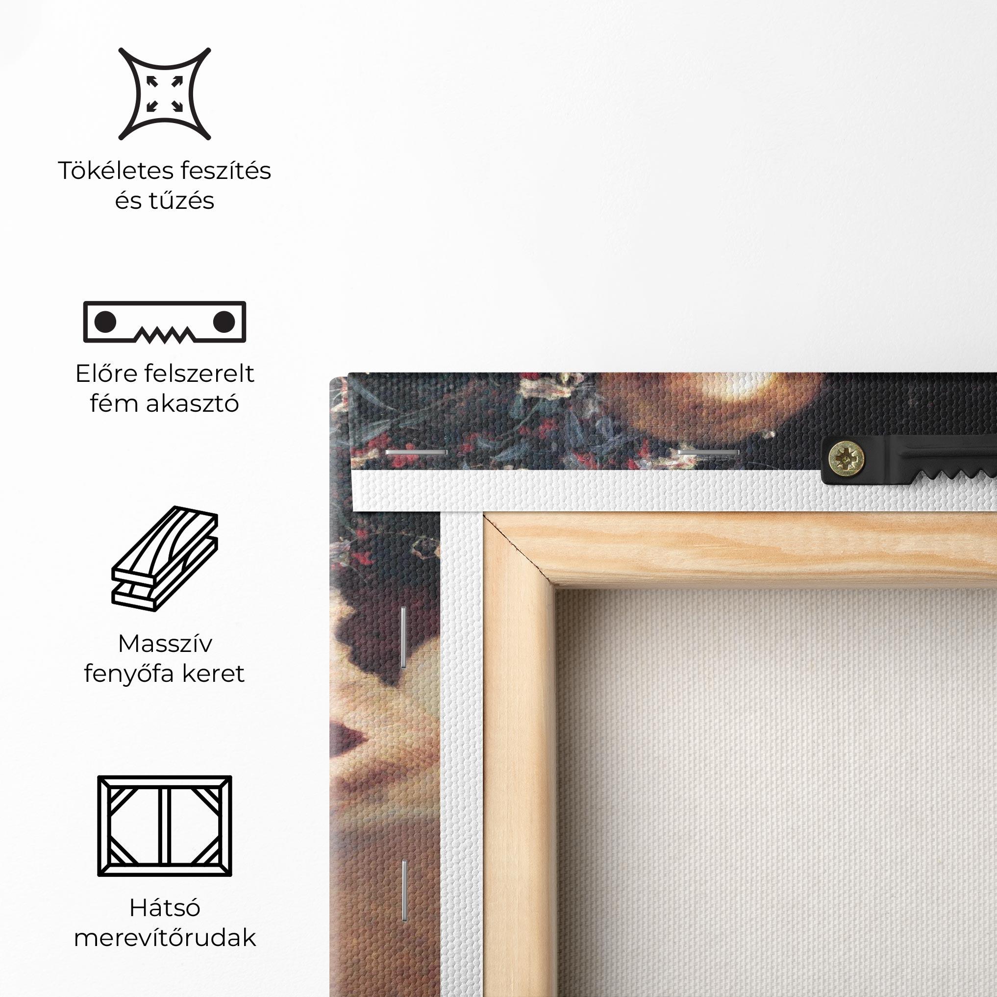 Vászonkép Gustav Klimt Pink Dress mockup 5