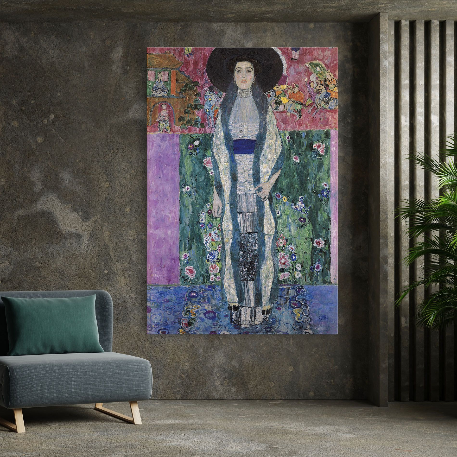 Portrait Of Adele Bloch mockup 7