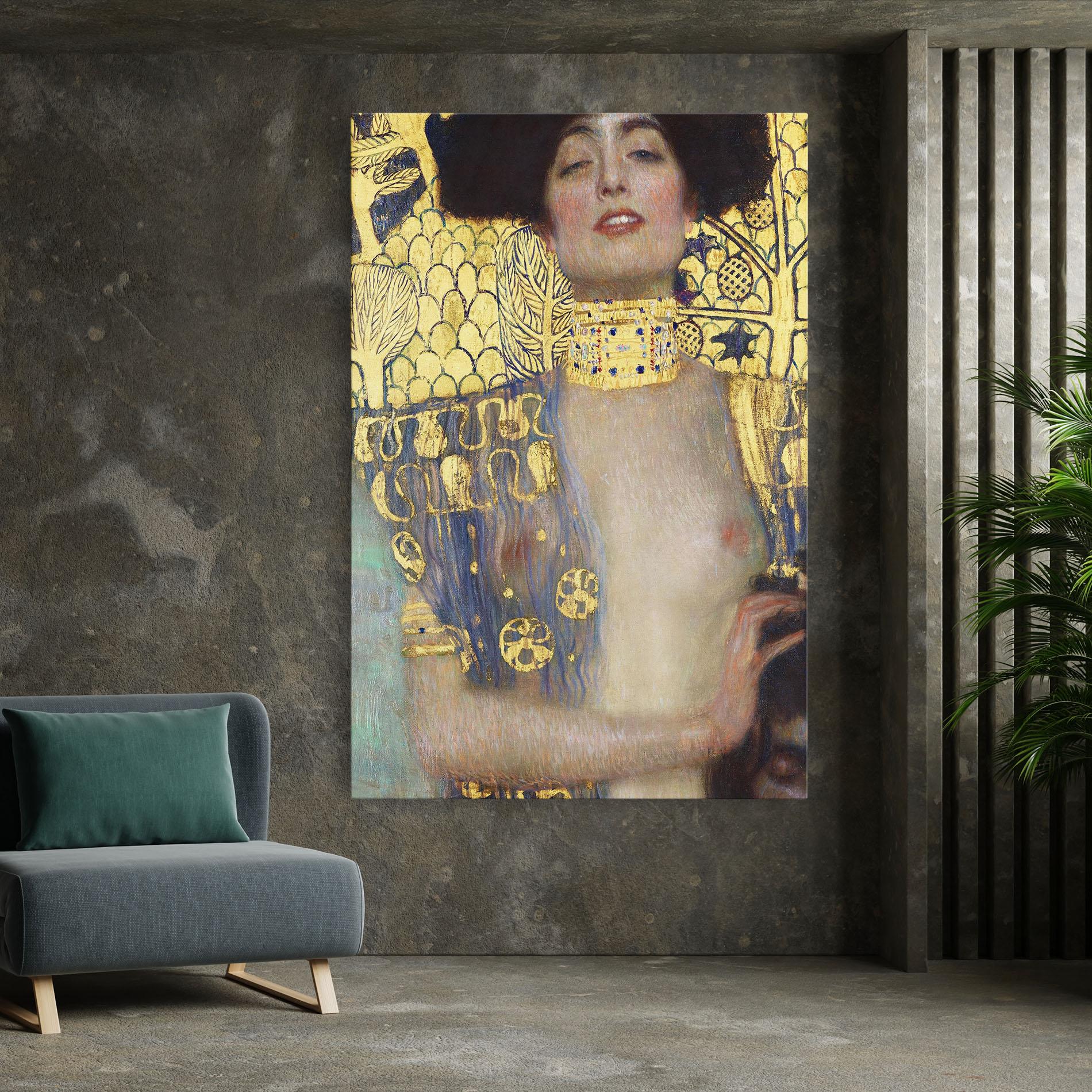 Vászonkép The Head Of Holofernes mockup 7