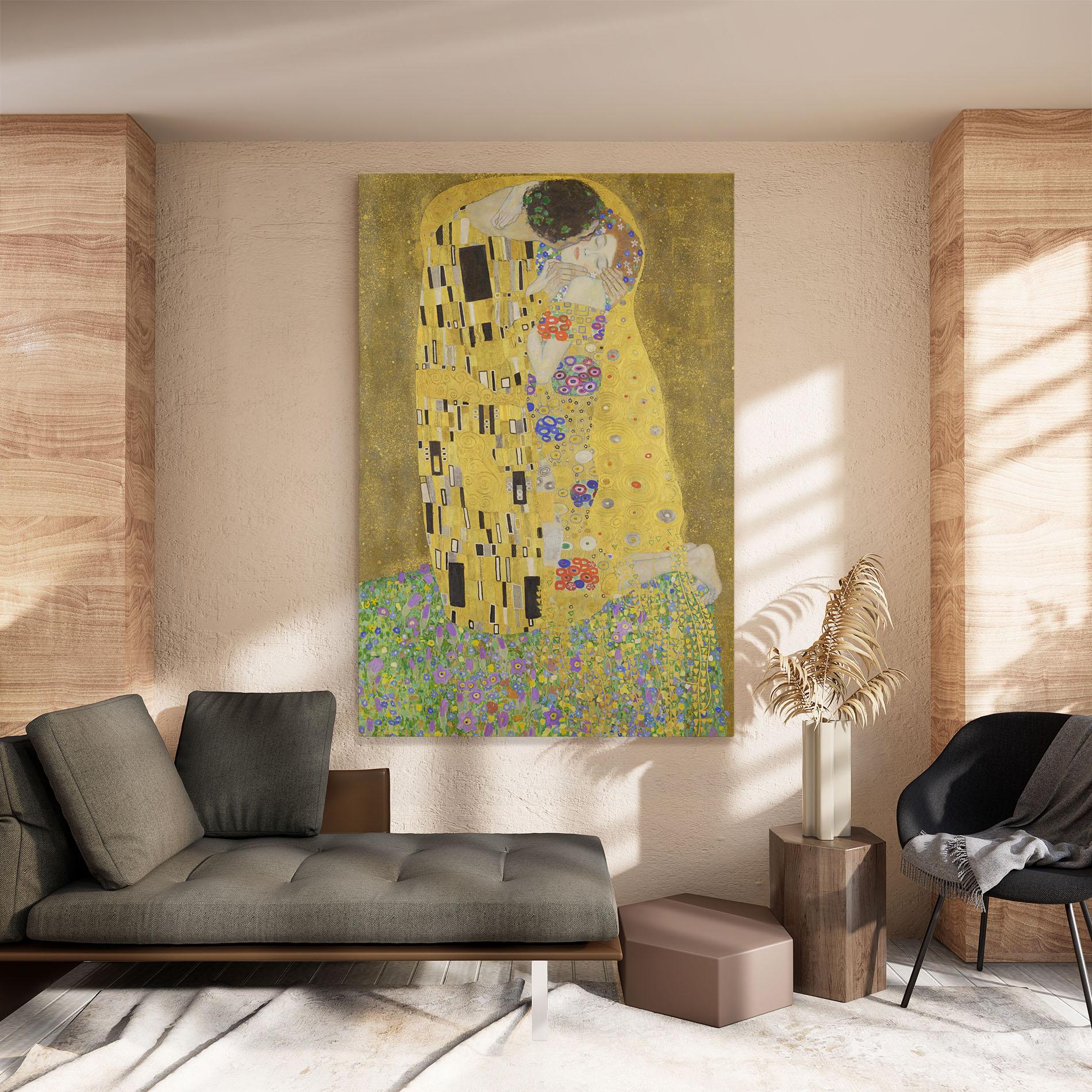 Vászonkép The Kiss mockup 8