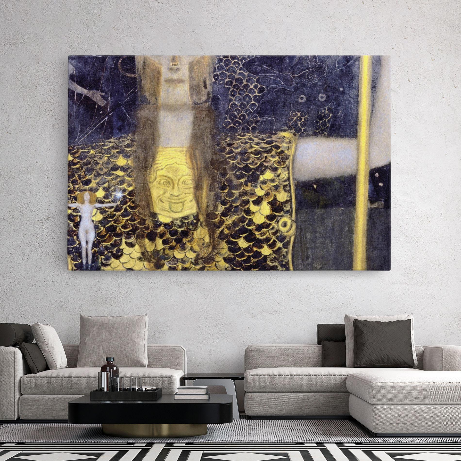 Vászonkép Pallas Athena mockup 2