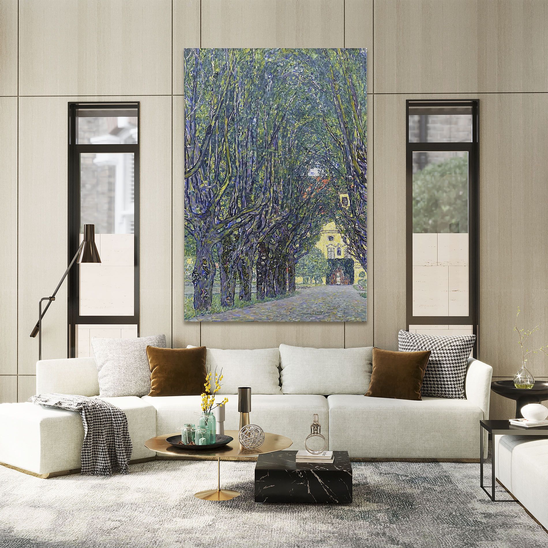 Allee At Schloss Kammer mockup 2