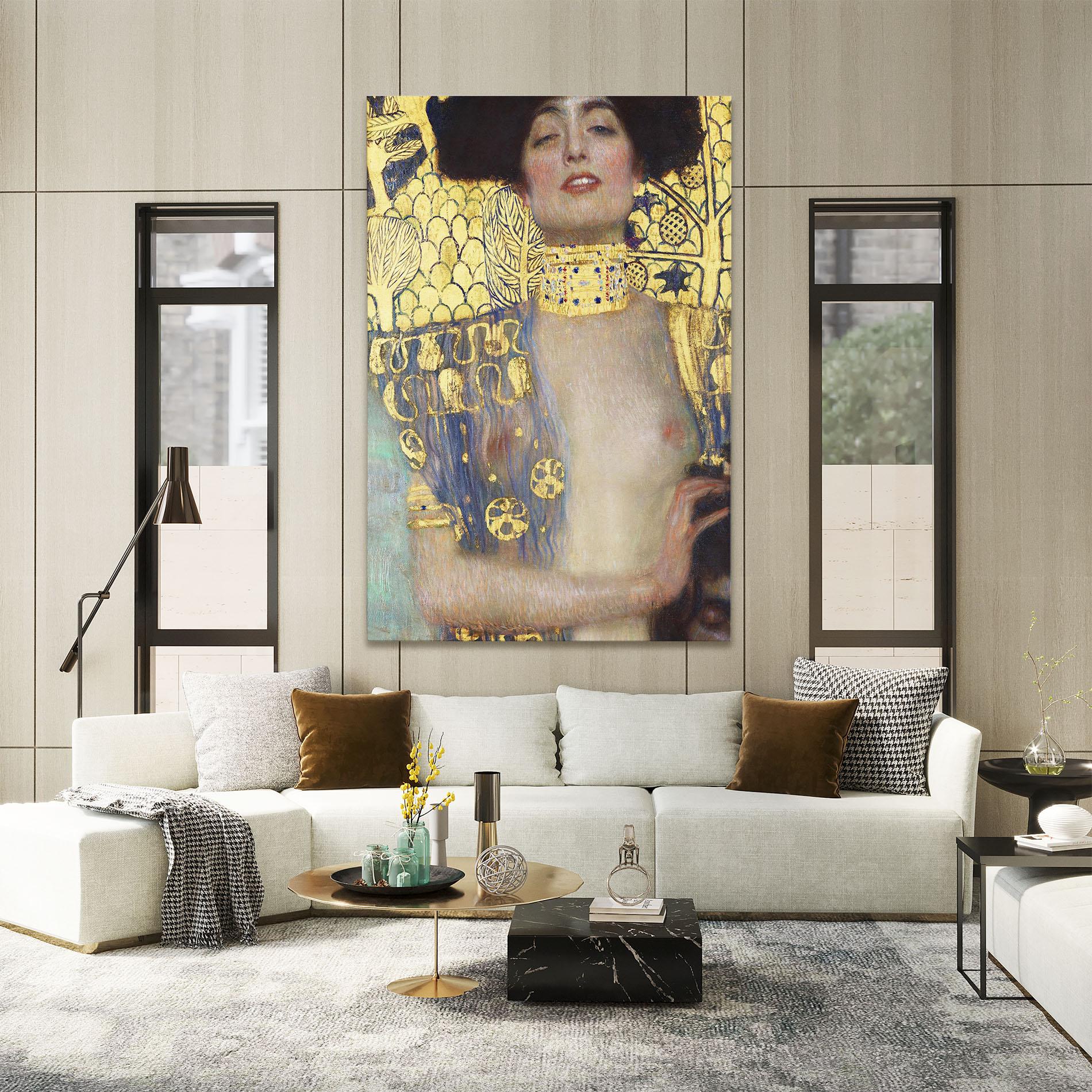 Vászonkép The Head Of Holofernes mockup 2