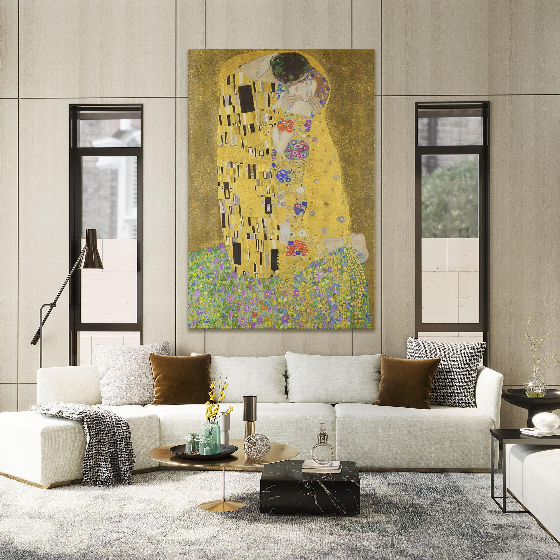 Vászonkép The Kiss mockup 2