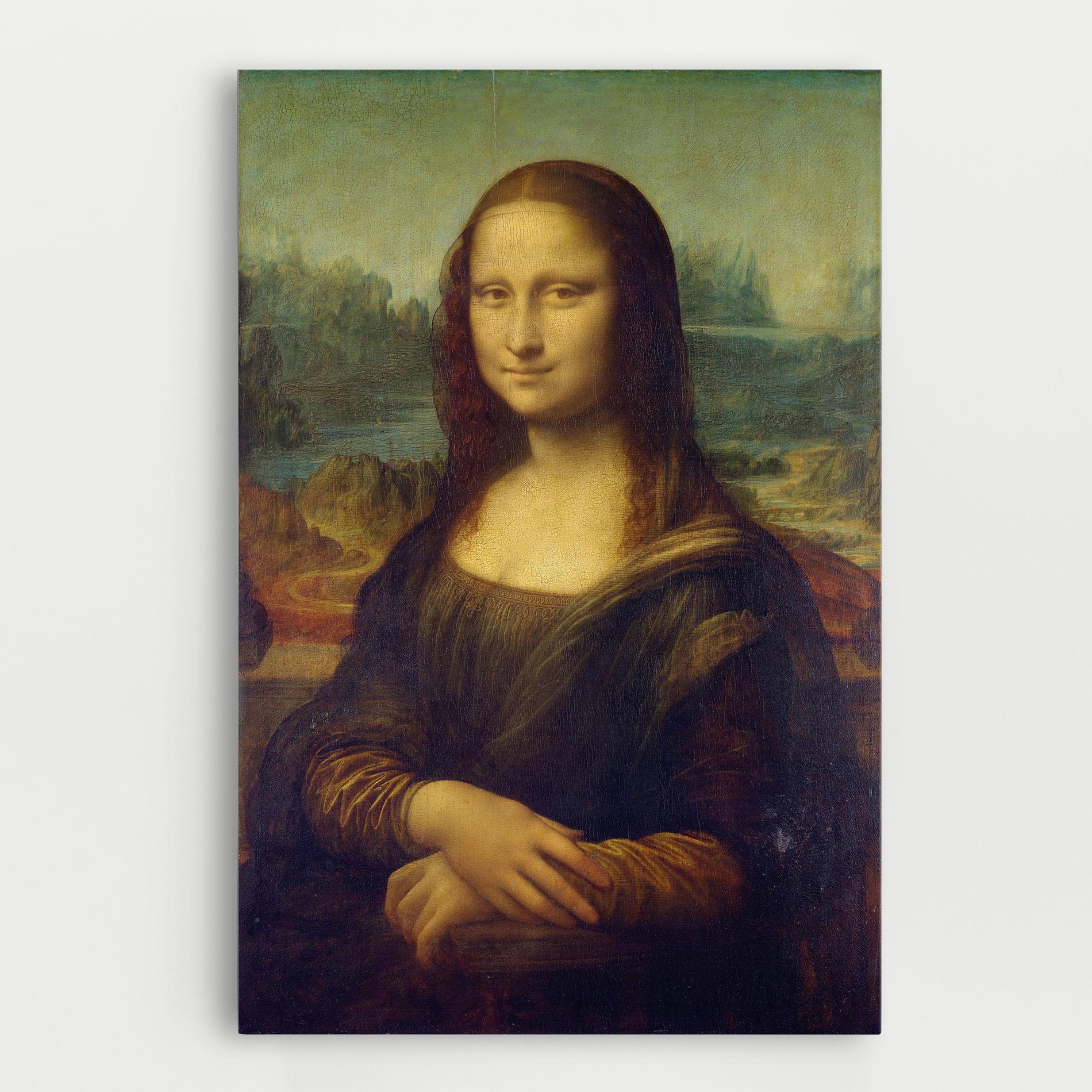 Vászonkép Gioconda By Leonardo Da Vinci mockup 0