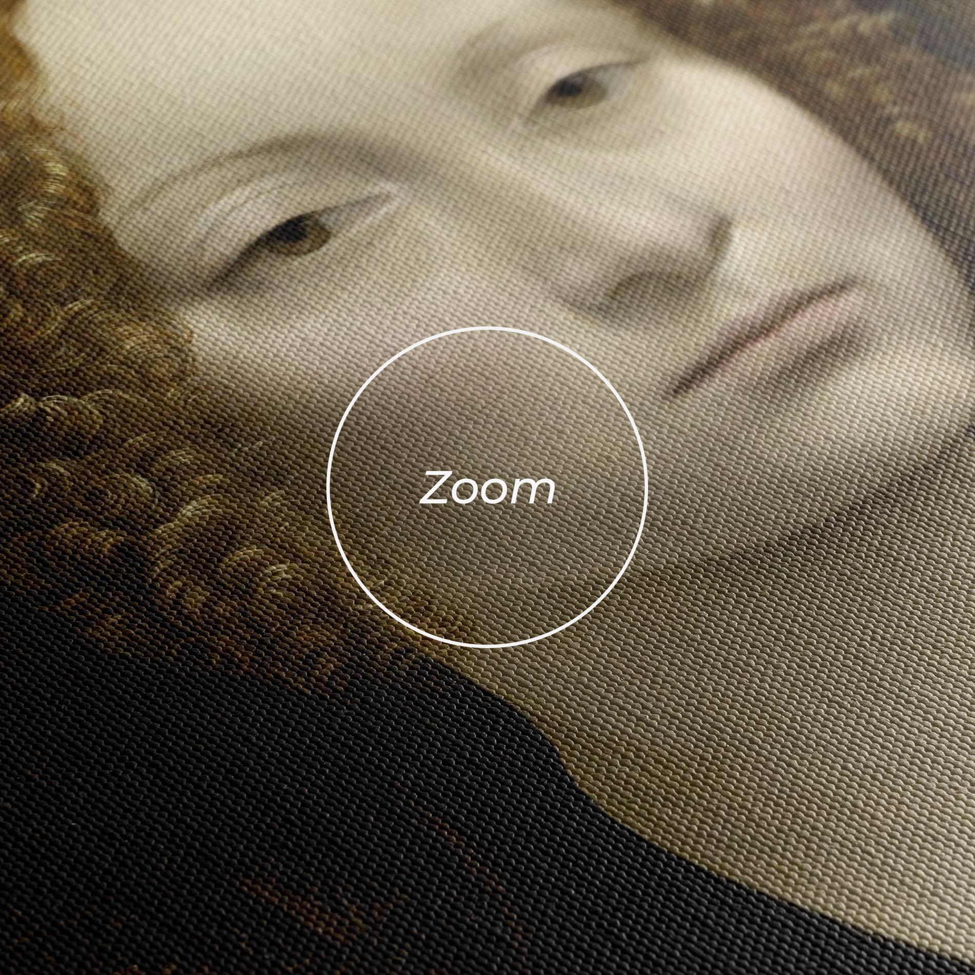 Vászonkép Leonardo Da Vinci Ginevra De Benci mockup 3