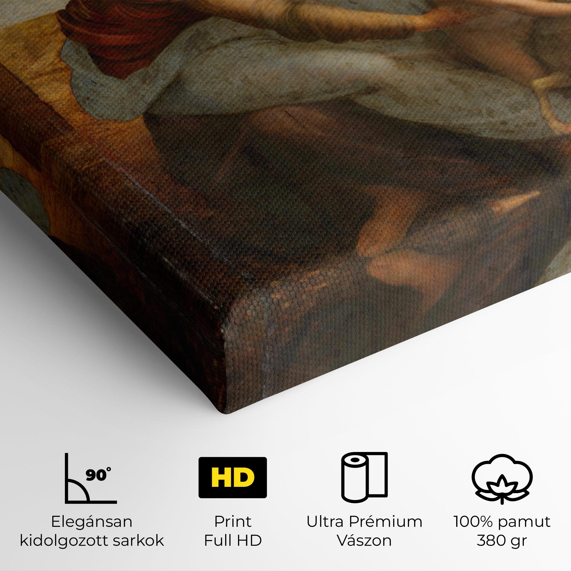 Vászonkép Leonardo Da Vinci Virgin And Child With St Anne mockup 4