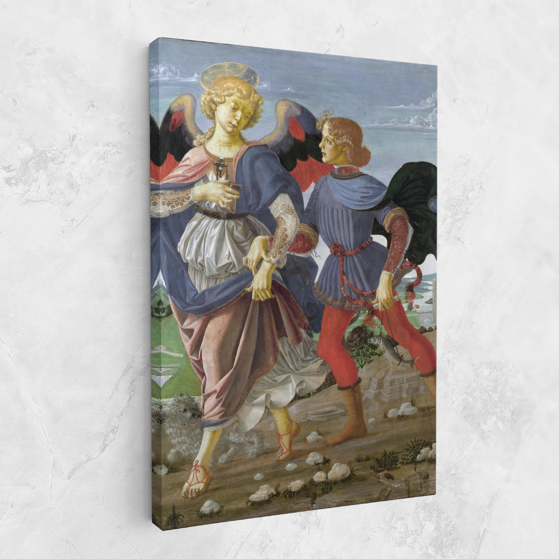 Vászonkép Tobias And The Angel mockup 1