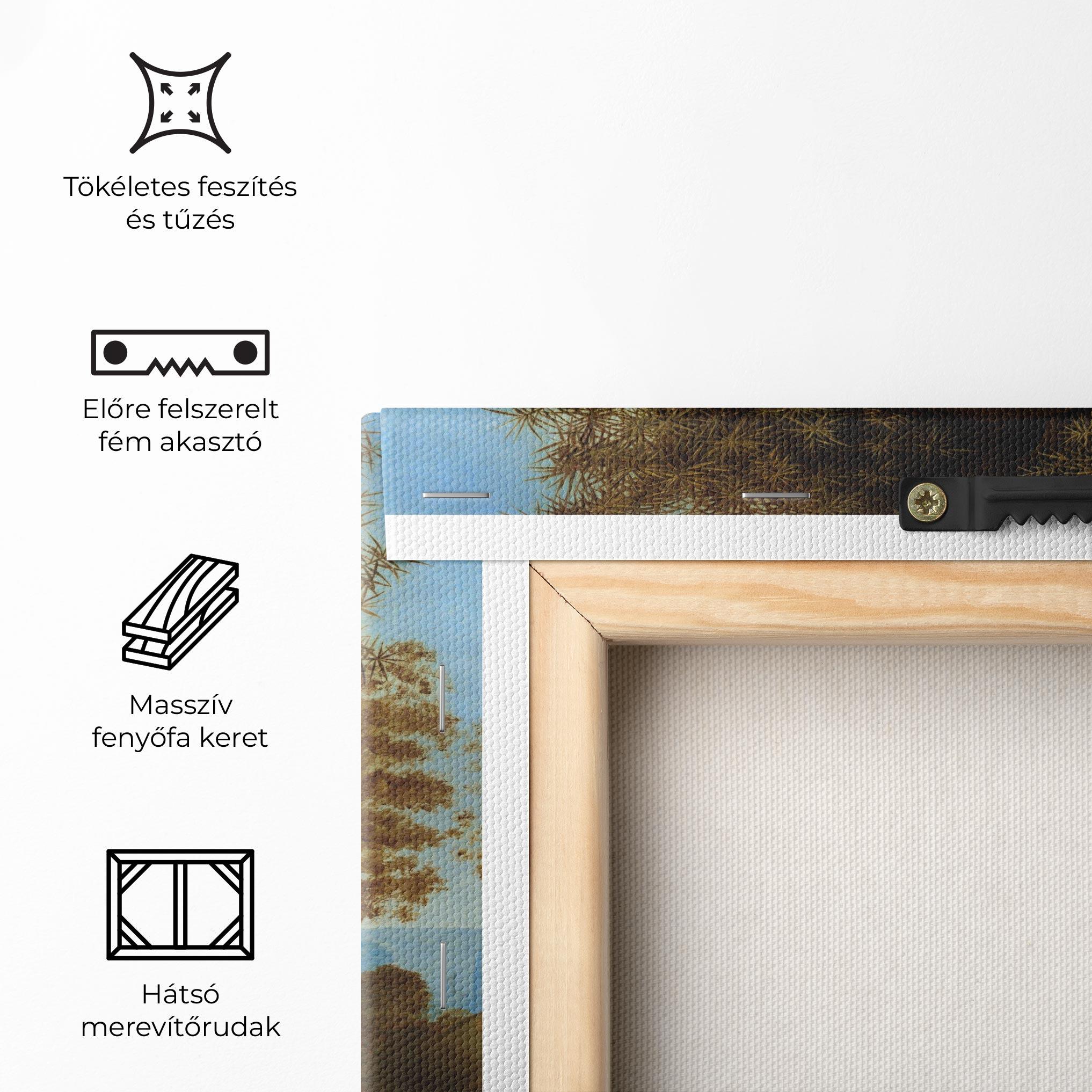 Vászonkép Leonardo Da Vinci Ginevra De Benci mockup 5