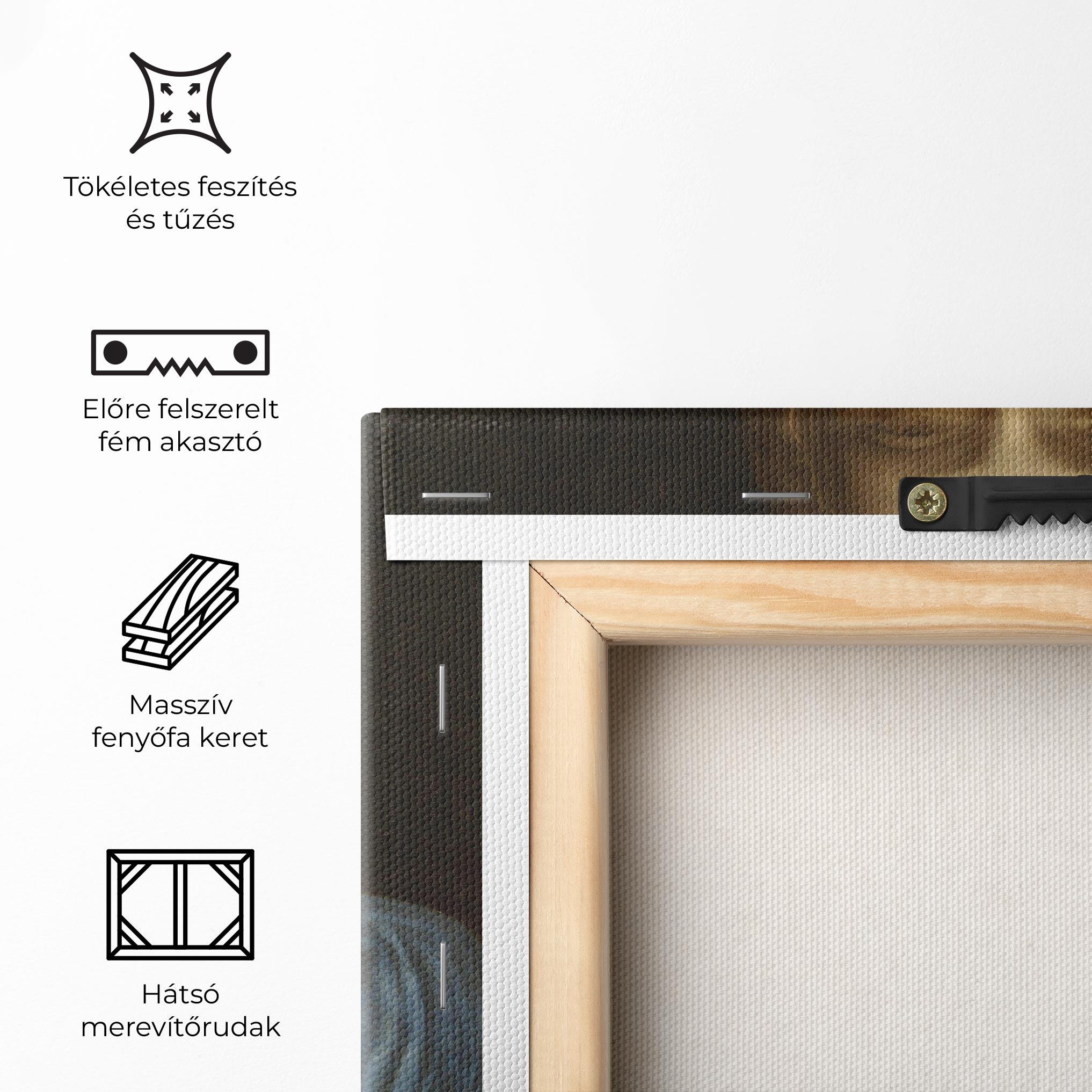 Vászonkép Leonardo Da Vinci Salvator Mundi mockup 5