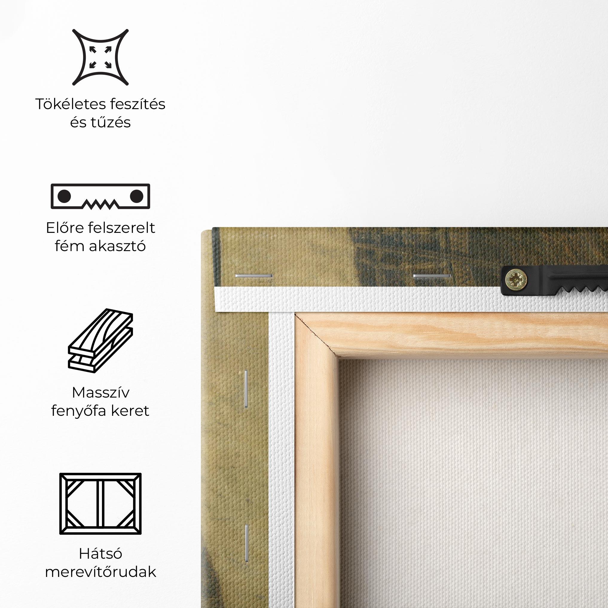 Vászonkép Profile Of A Young Fiancee Da Vinci mockup 5