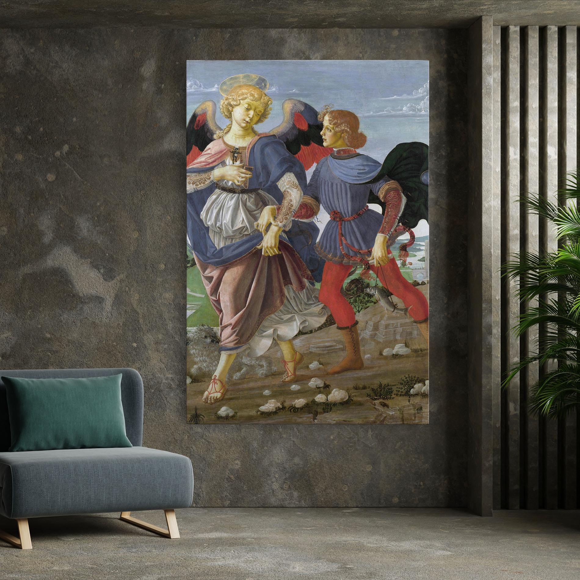 Vászonkép Tobias And The Angel mockup 7