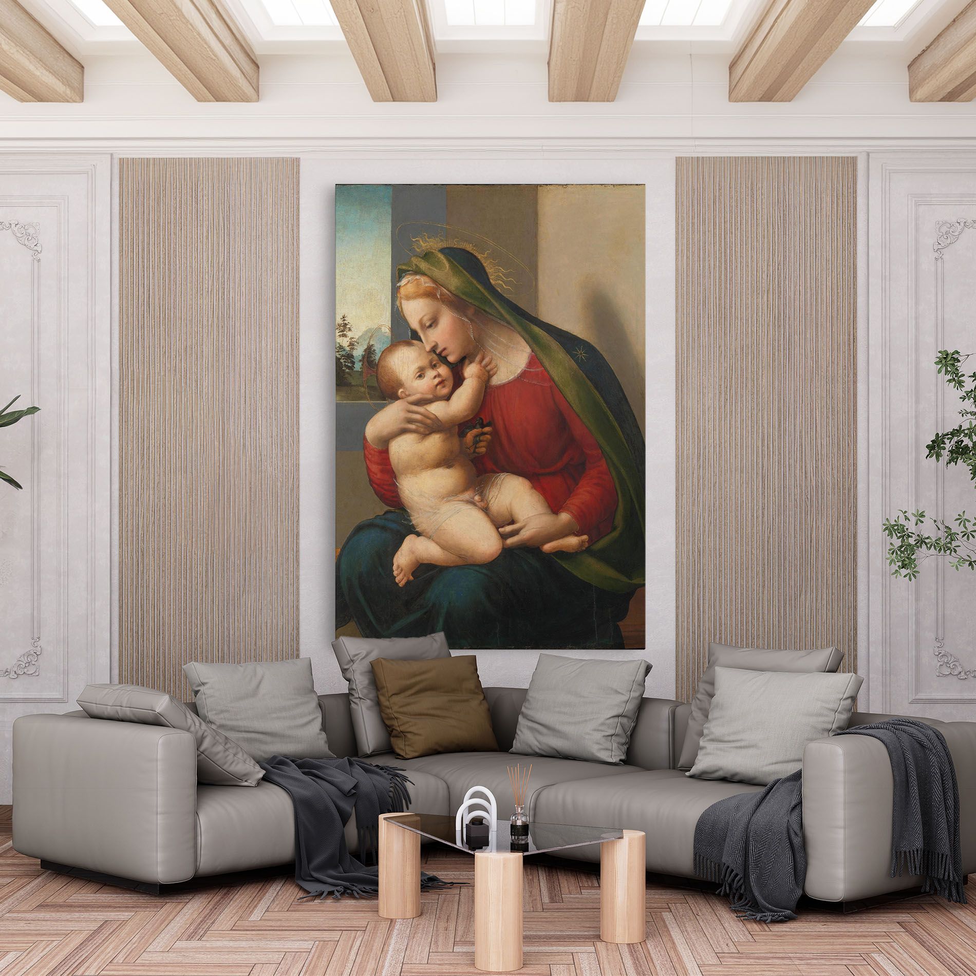 Madonna And Child mockup 6