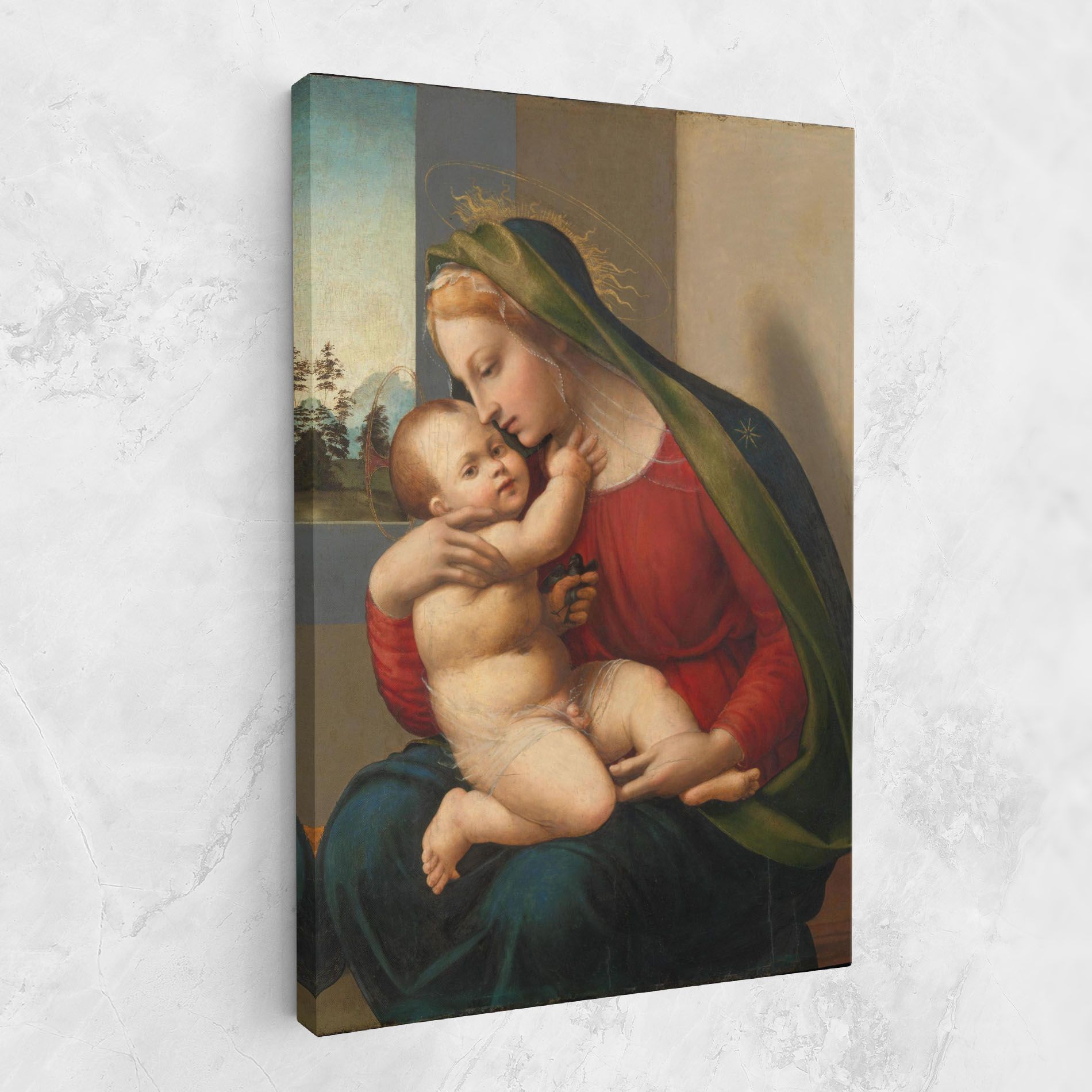 Madonna And Child mockup 1