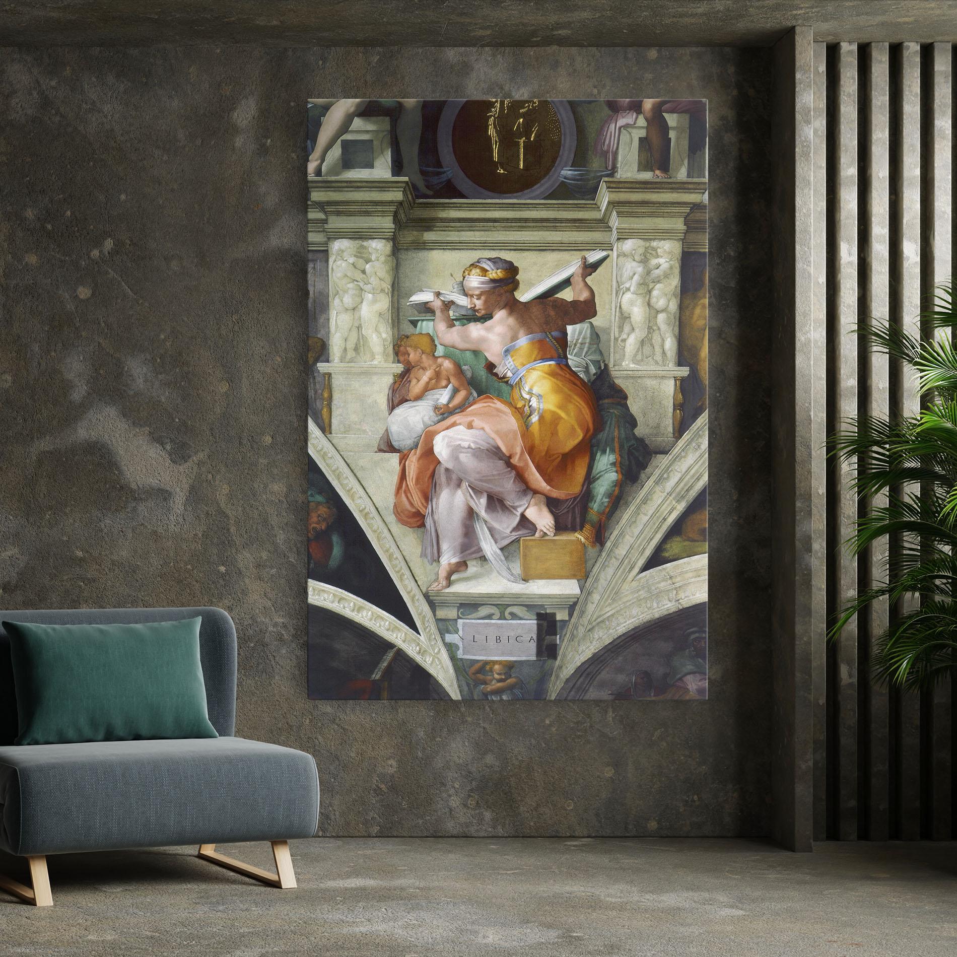 Vászonkép Libyan Sibyles mockup 7