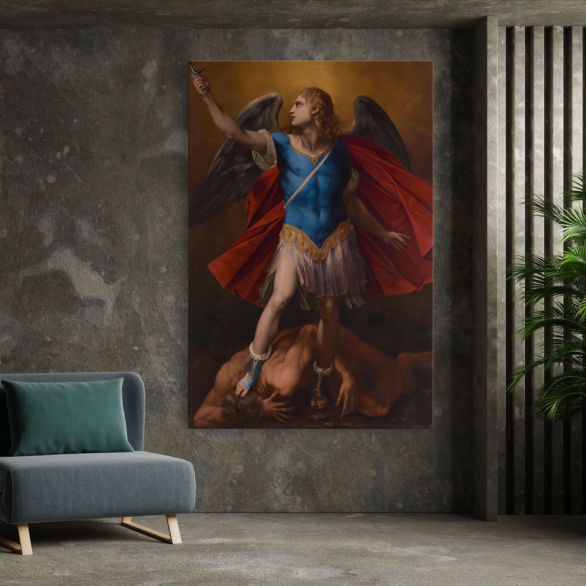 Sword In Upraised mockup 7