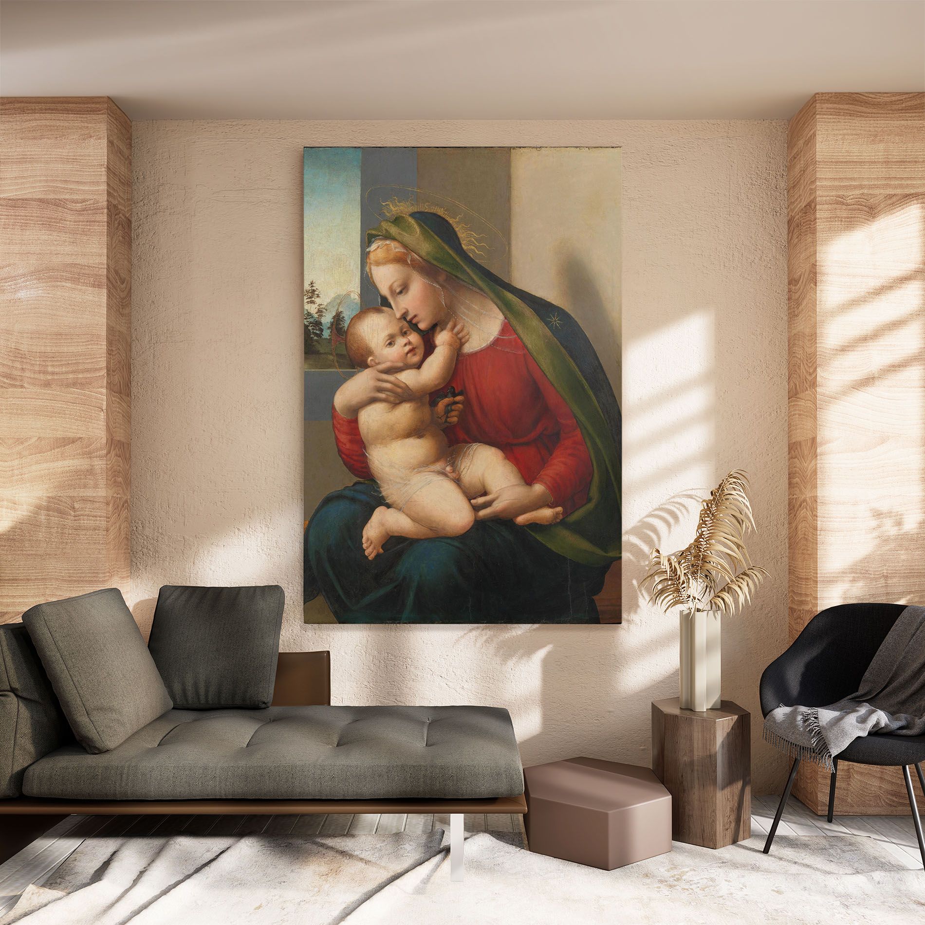 Madonna And Child mockup 8