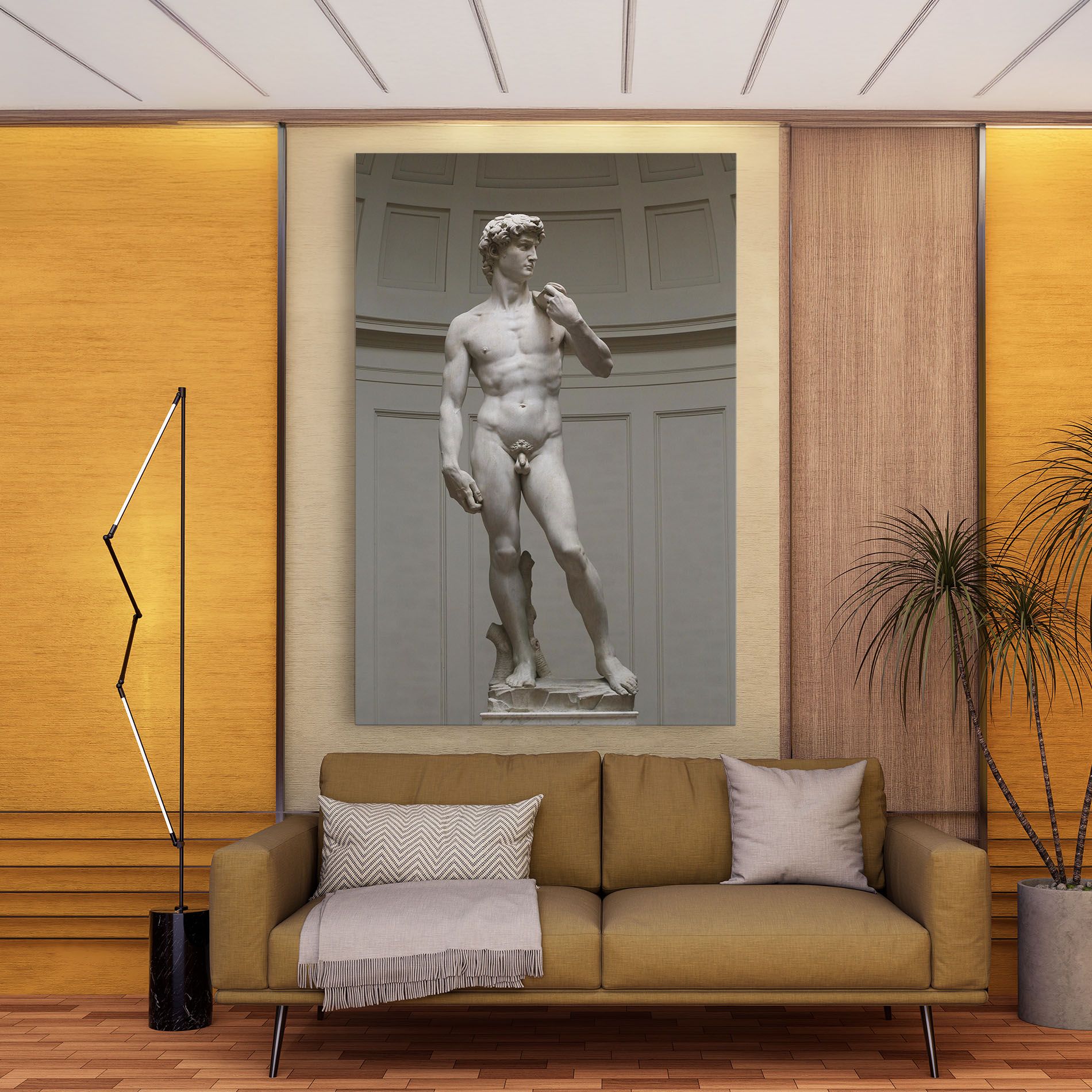 Michelangelo Statue mockup 9
