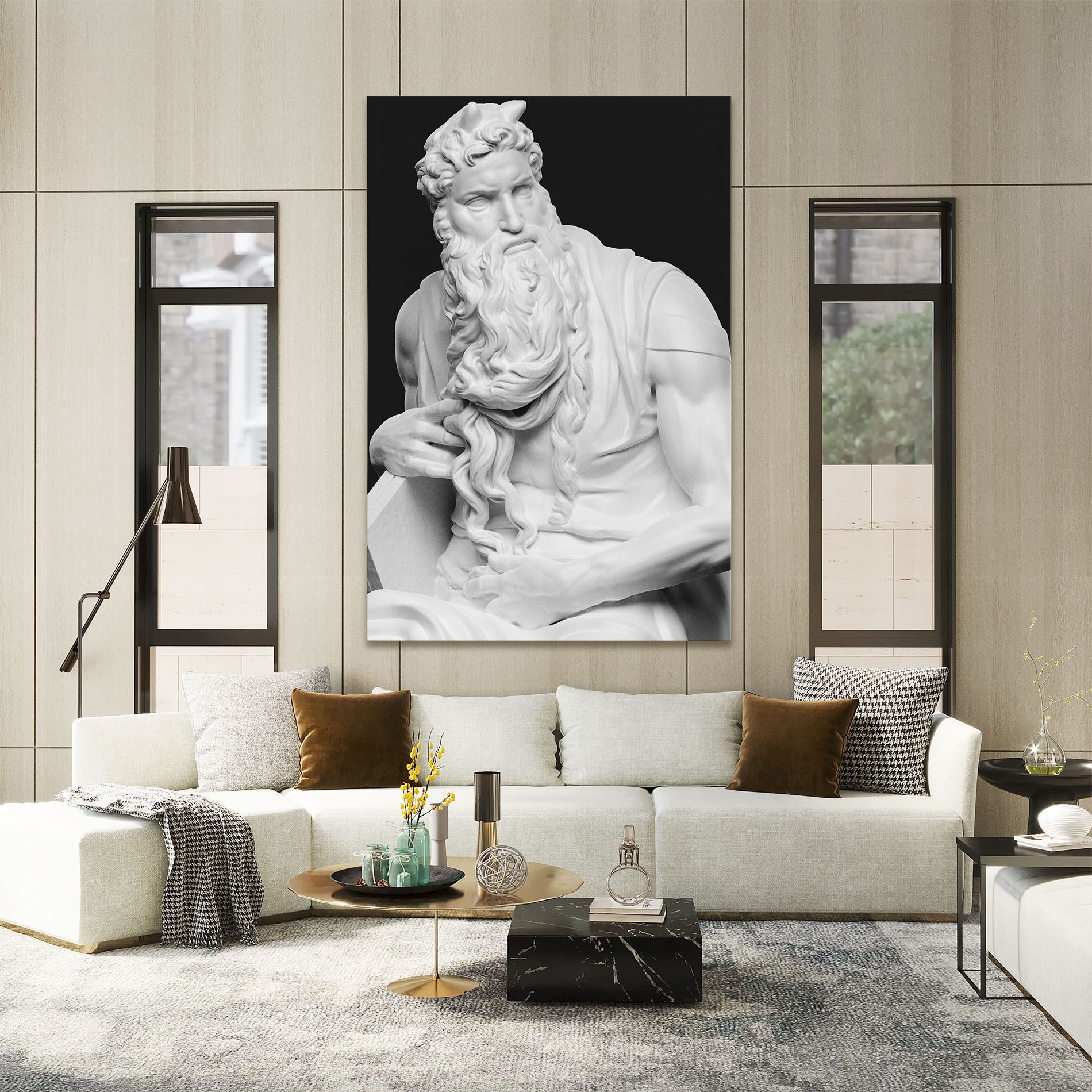 Moses Statue mockup 2