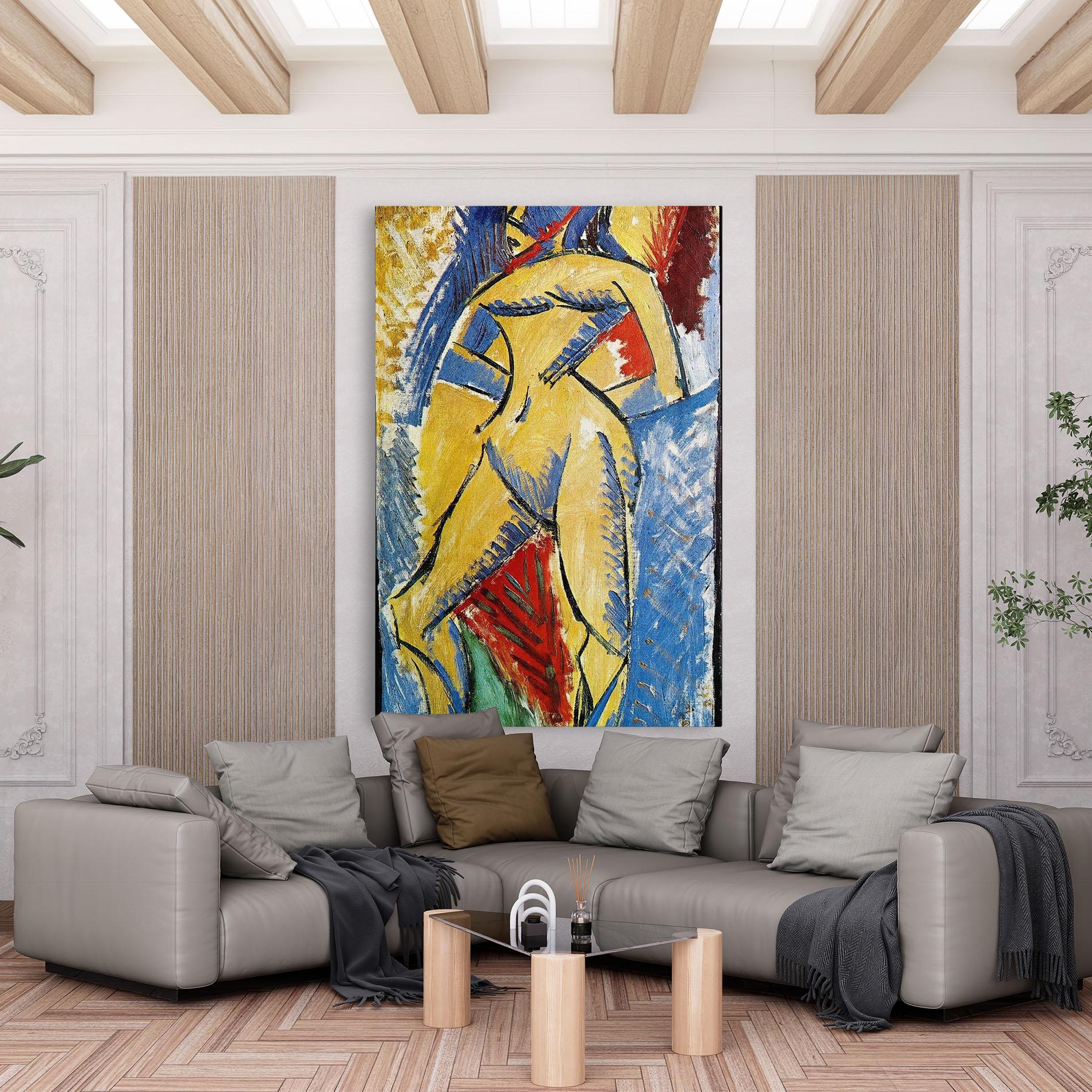 Vászonkép Femme Nue mockup 6