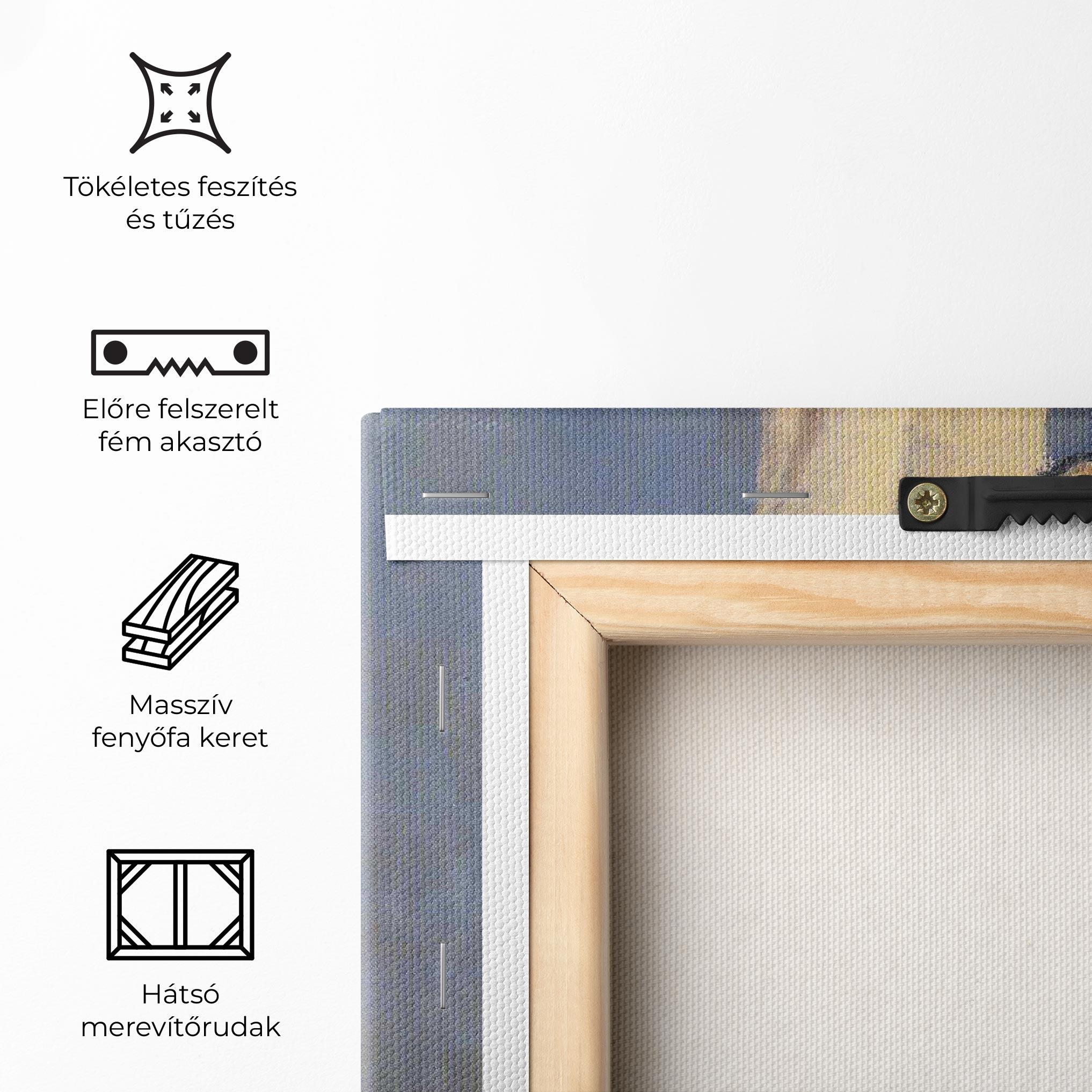 Vászonkép Le Panier Fleuri mockup 5