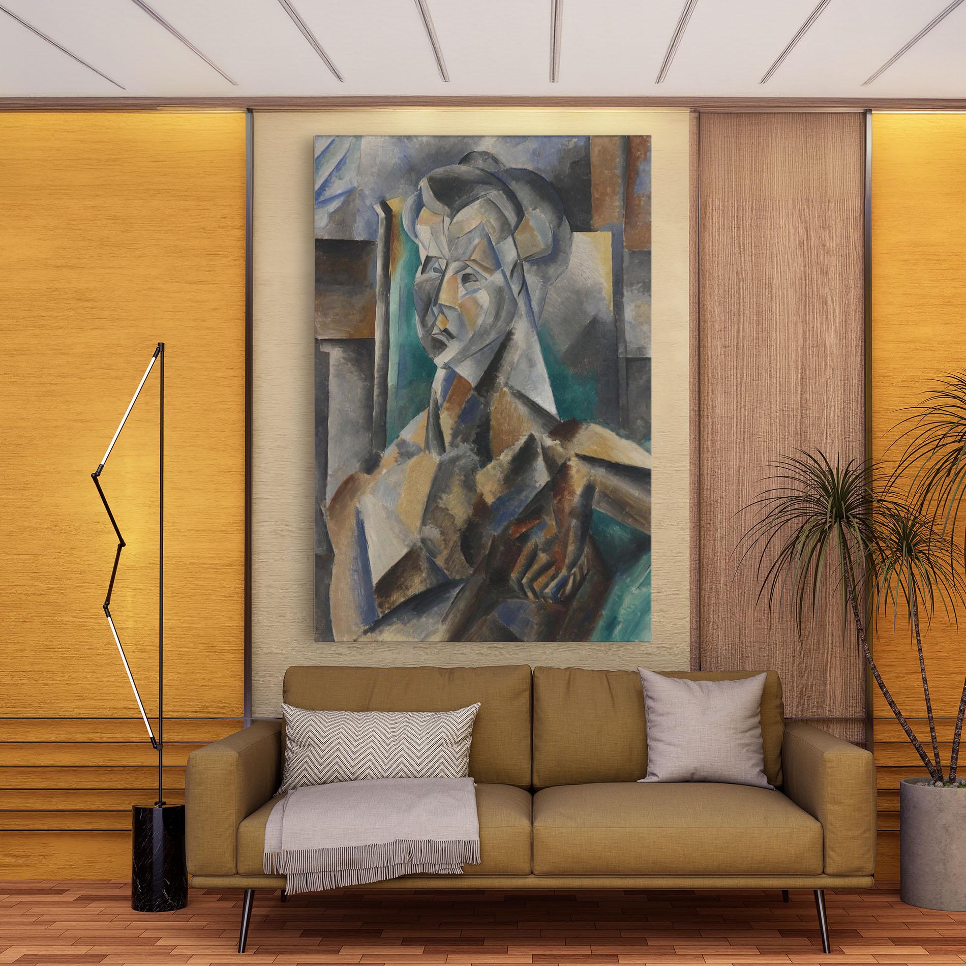 Vászonkép Buste De Femme mockup 9