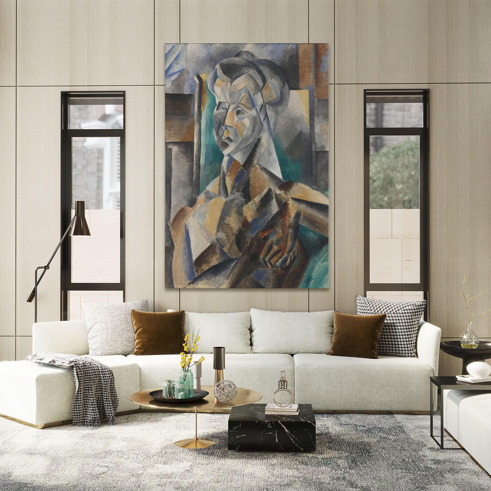 Vászonkép Buste De Femme mockup 2