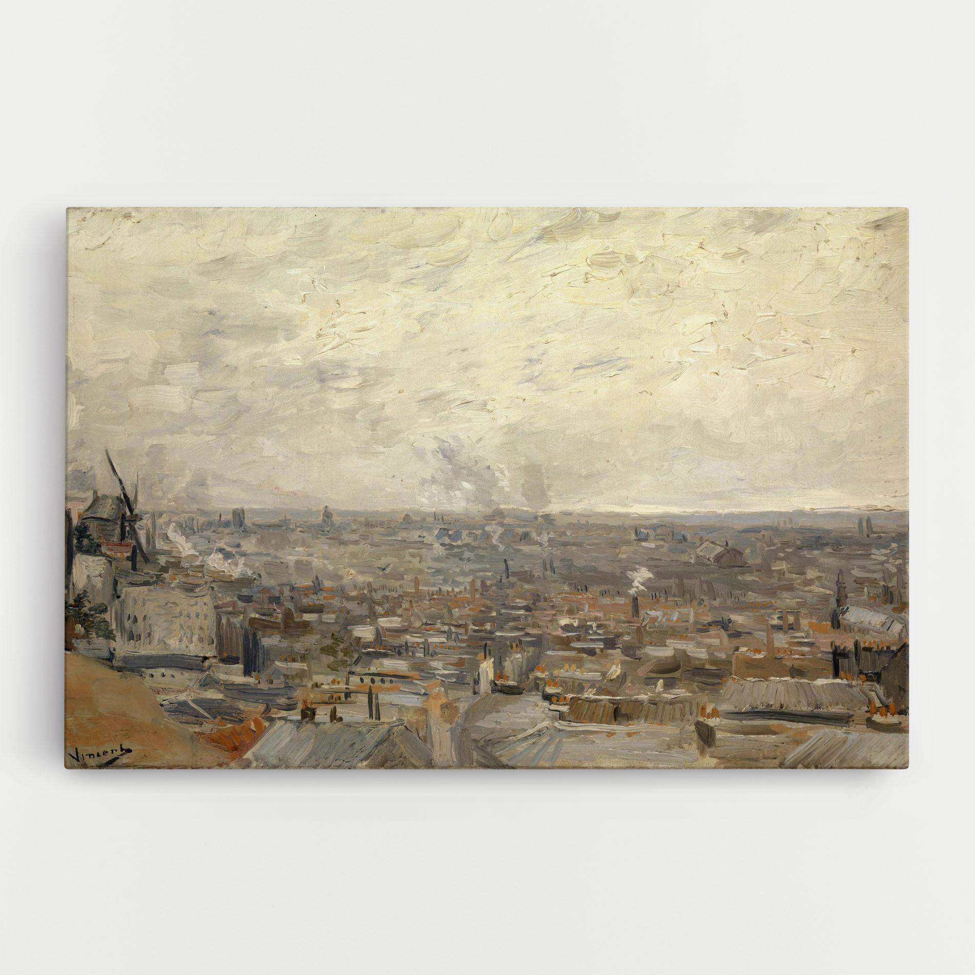 Vászonkép Desde Montmartre mockup 0