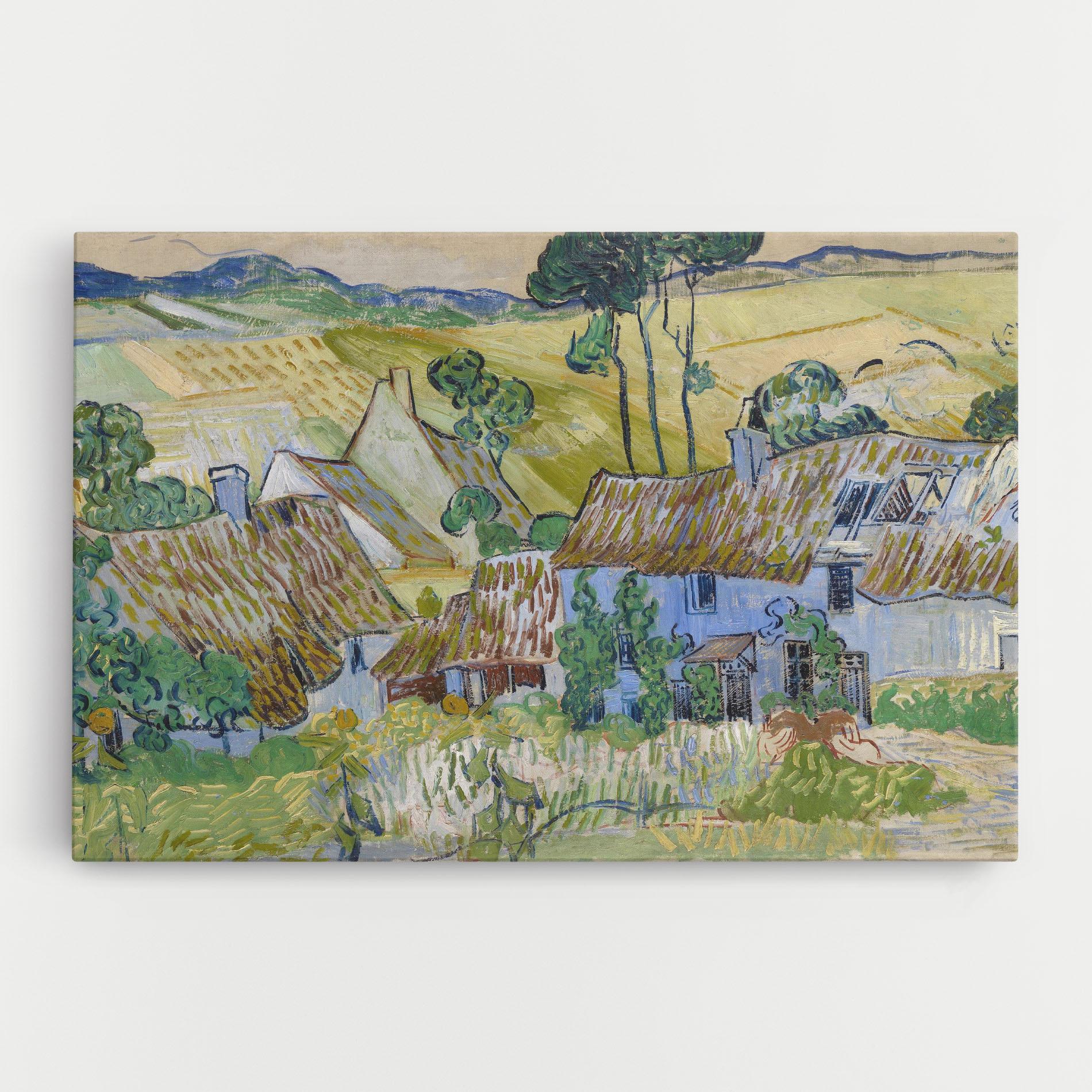 Vászonkép Farms Near Auvers mockup 0