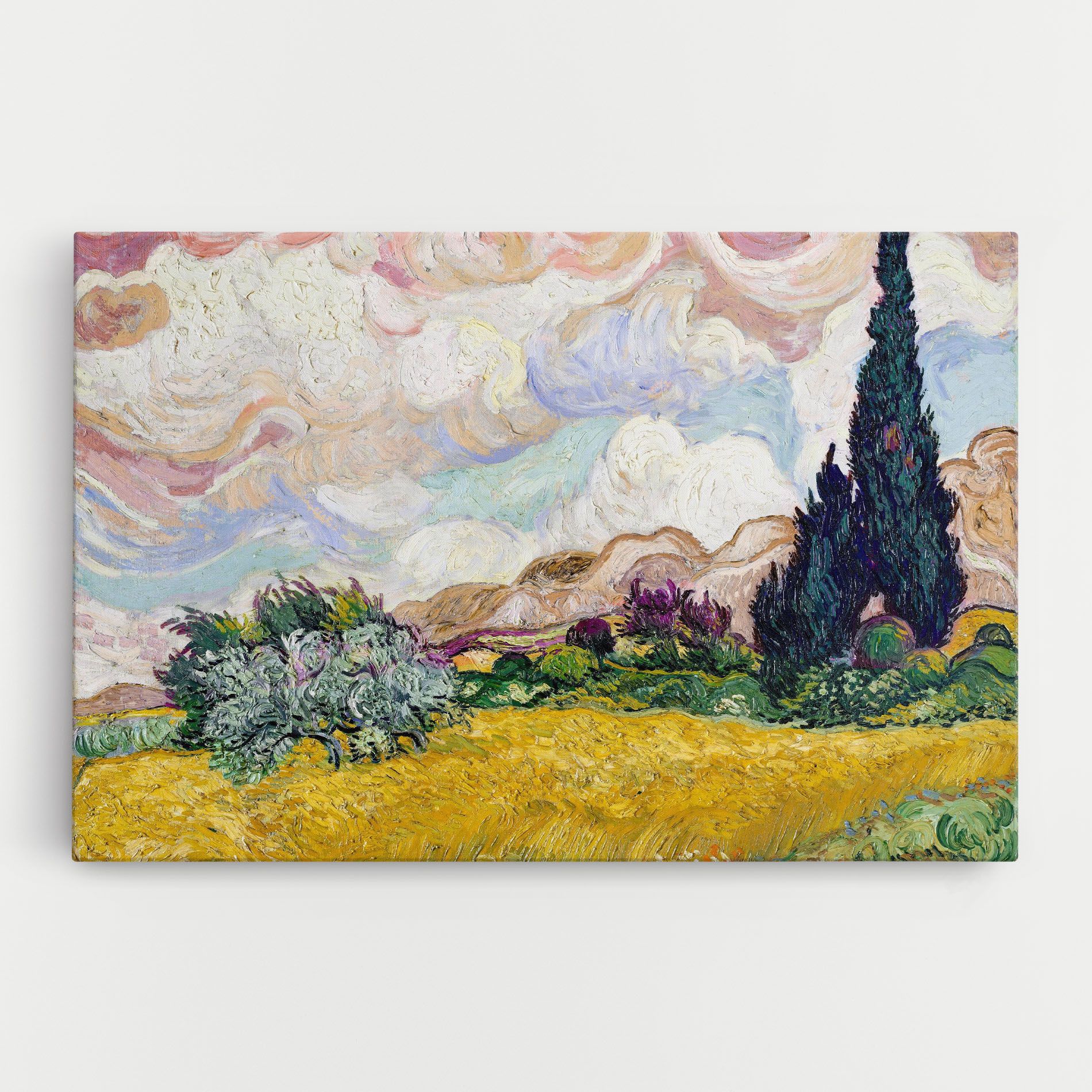 Pastel Wheat Field mockup 0