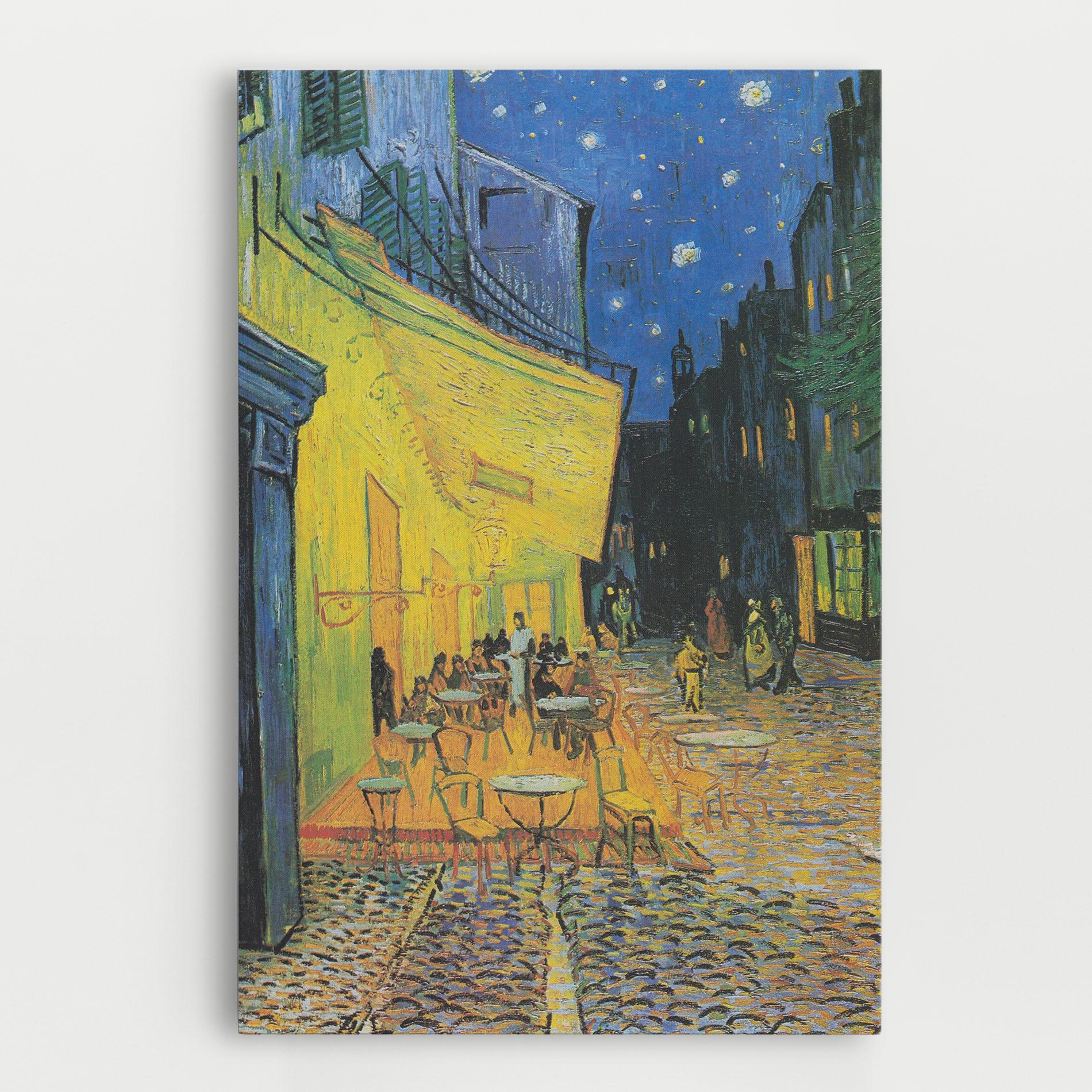 Vászonkép Cafe Terrace At Night mockup 0