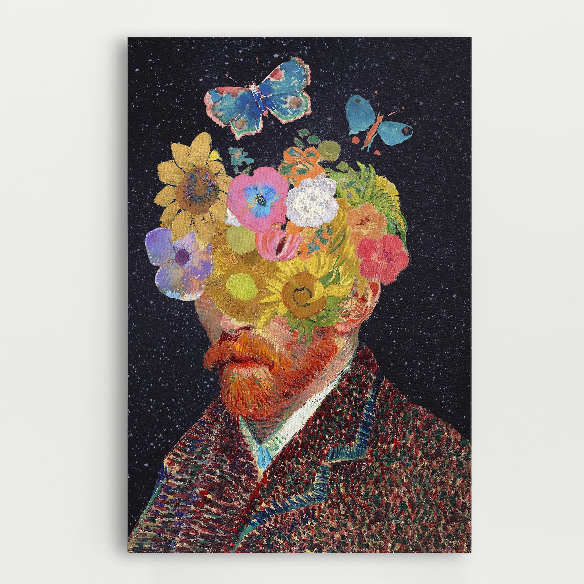 Flower Self Portrait mockup 0