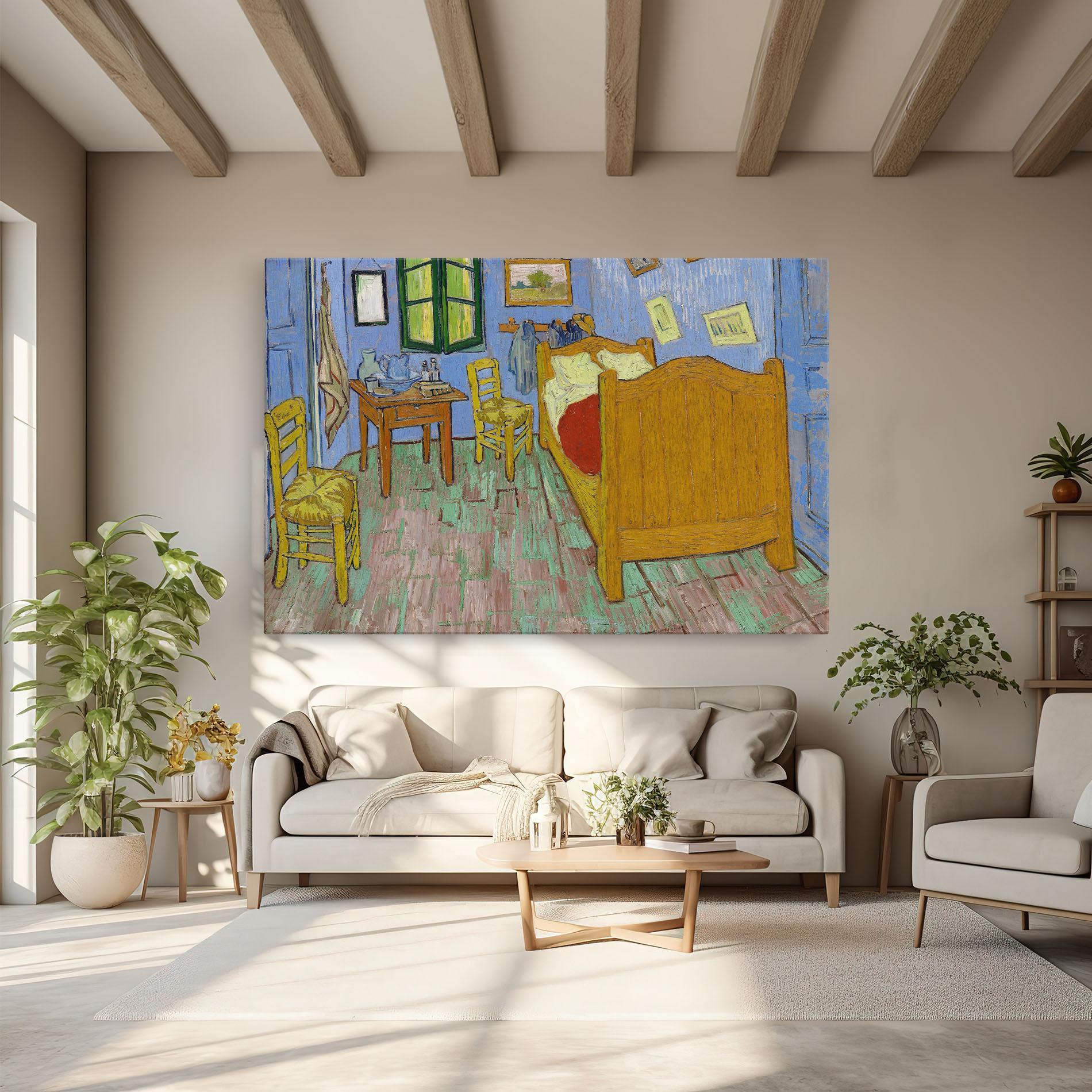 Vászonkép The Bedroom mockup 6