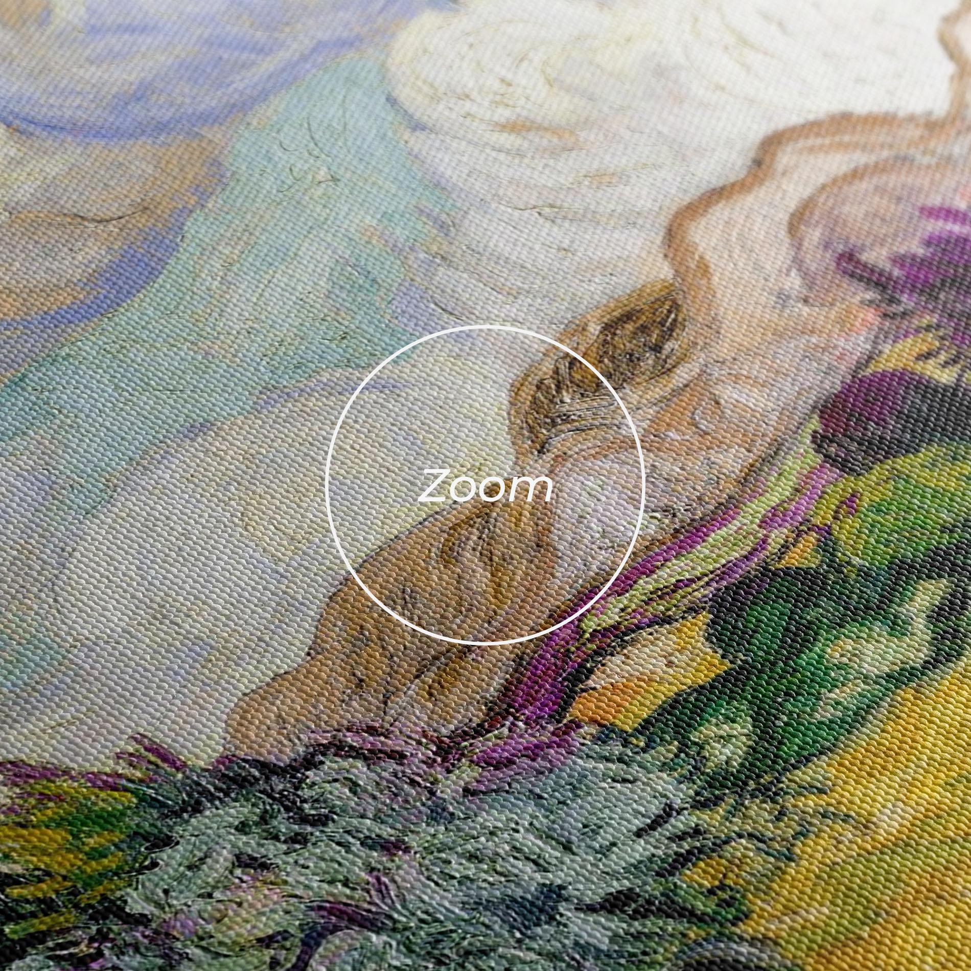 Vászonkép Pastel Wheat Field mockup 3