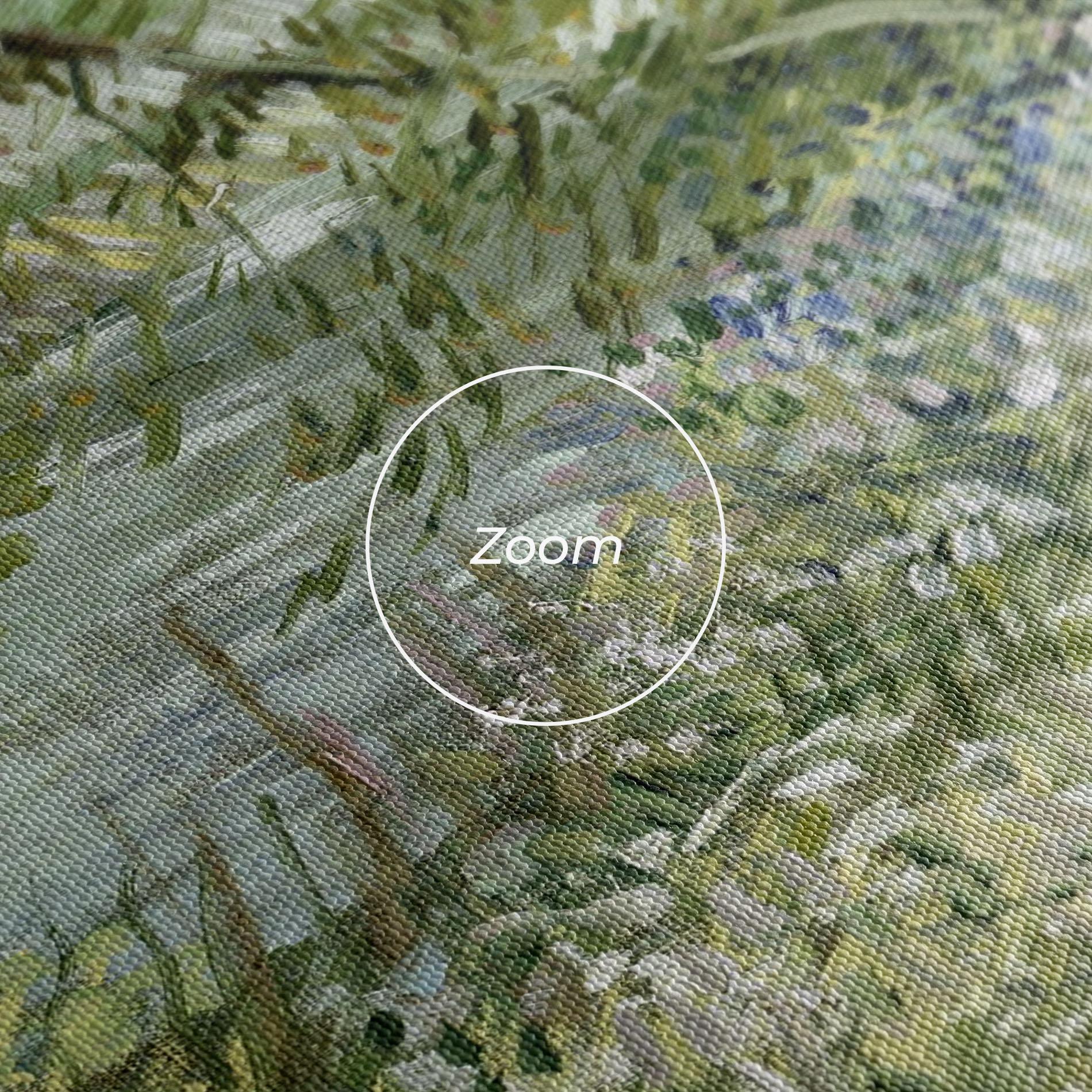 Vászonkép River Bank Springtime mockup 3