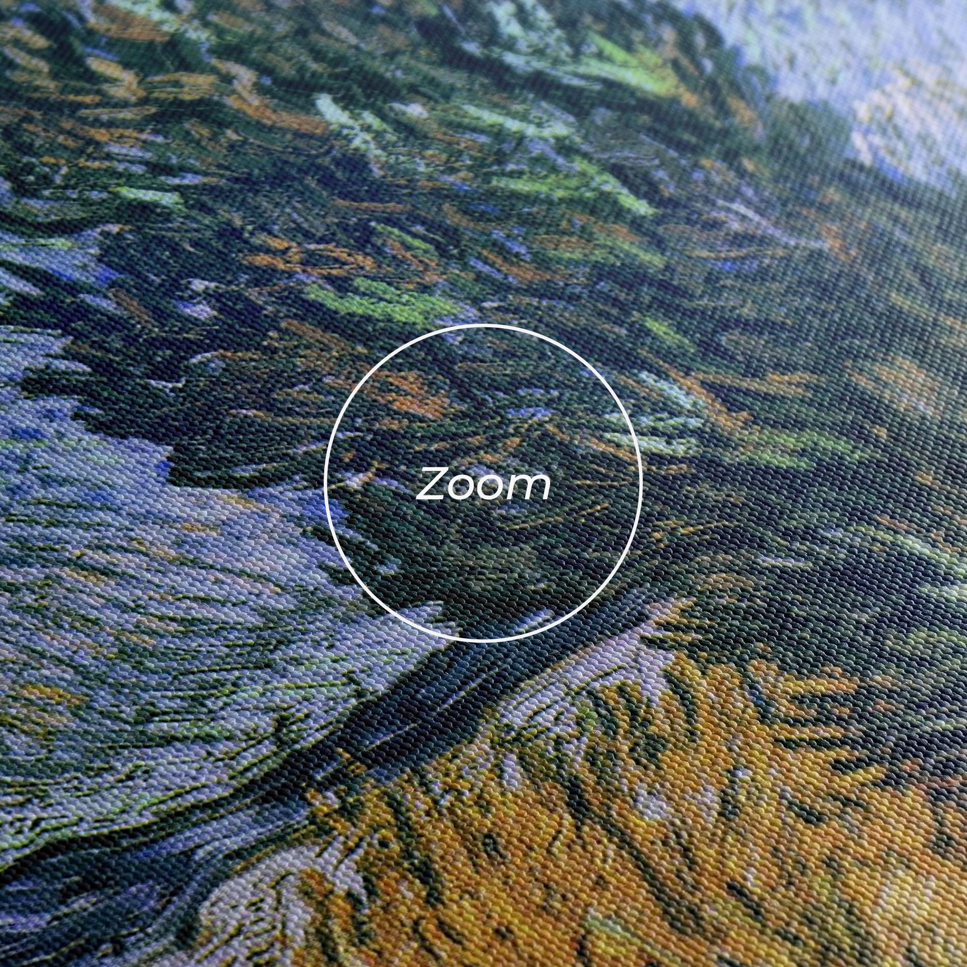 Vászonkép Road With Cypress mockup 3