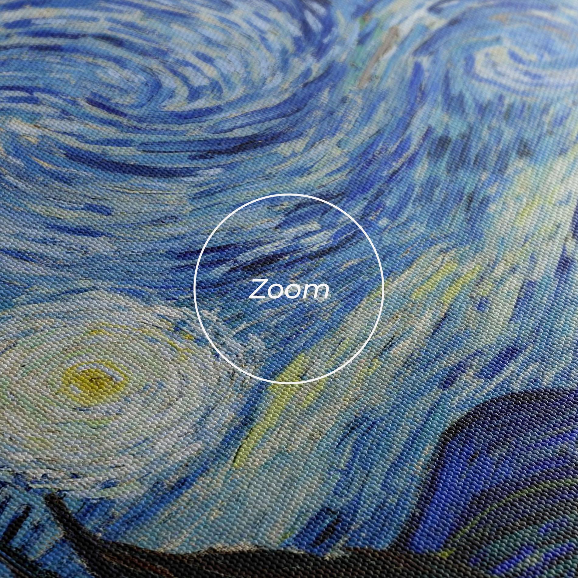 Vászonkép The Starry Night mockup 3