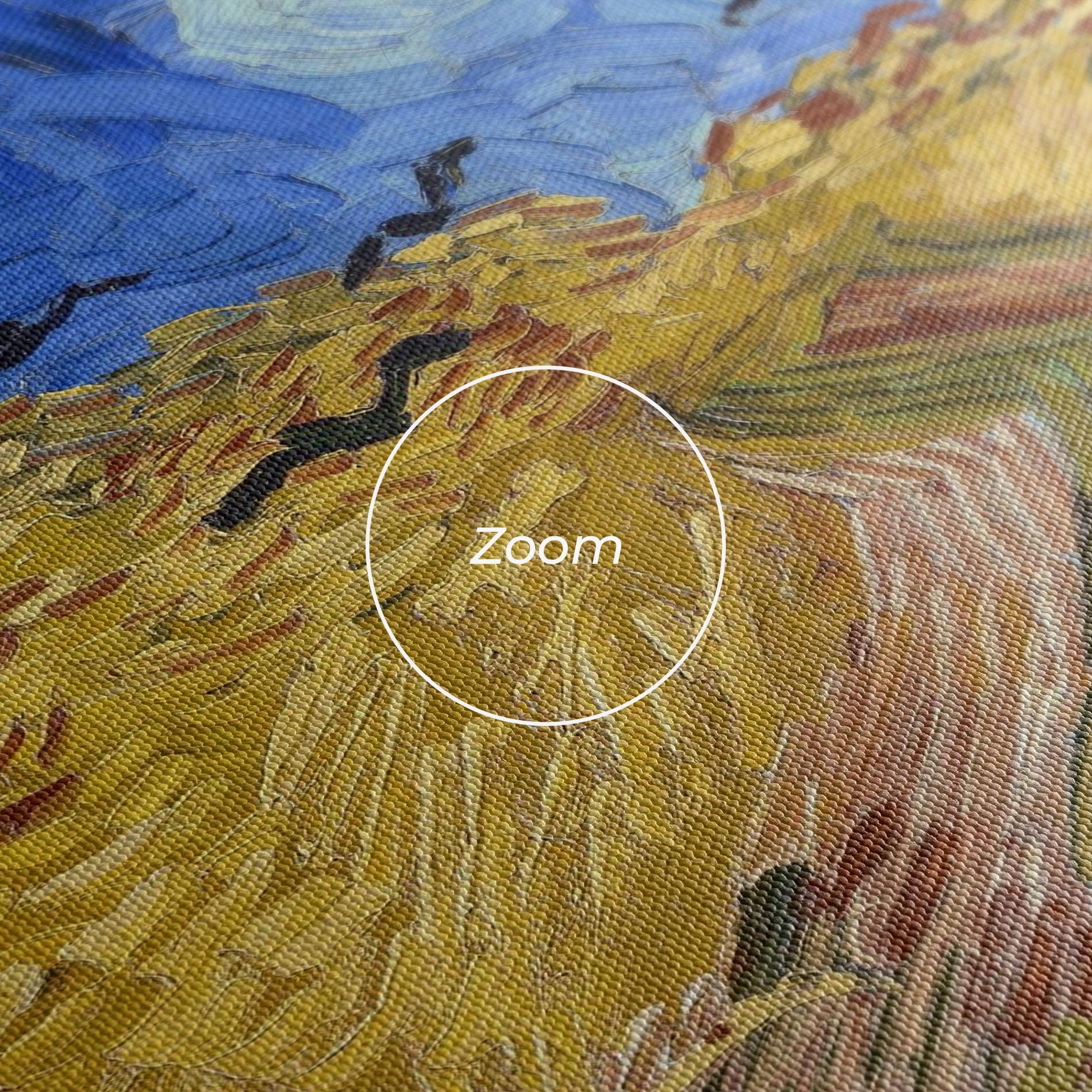 Vászonkép Wheatfield Crows mockup 3