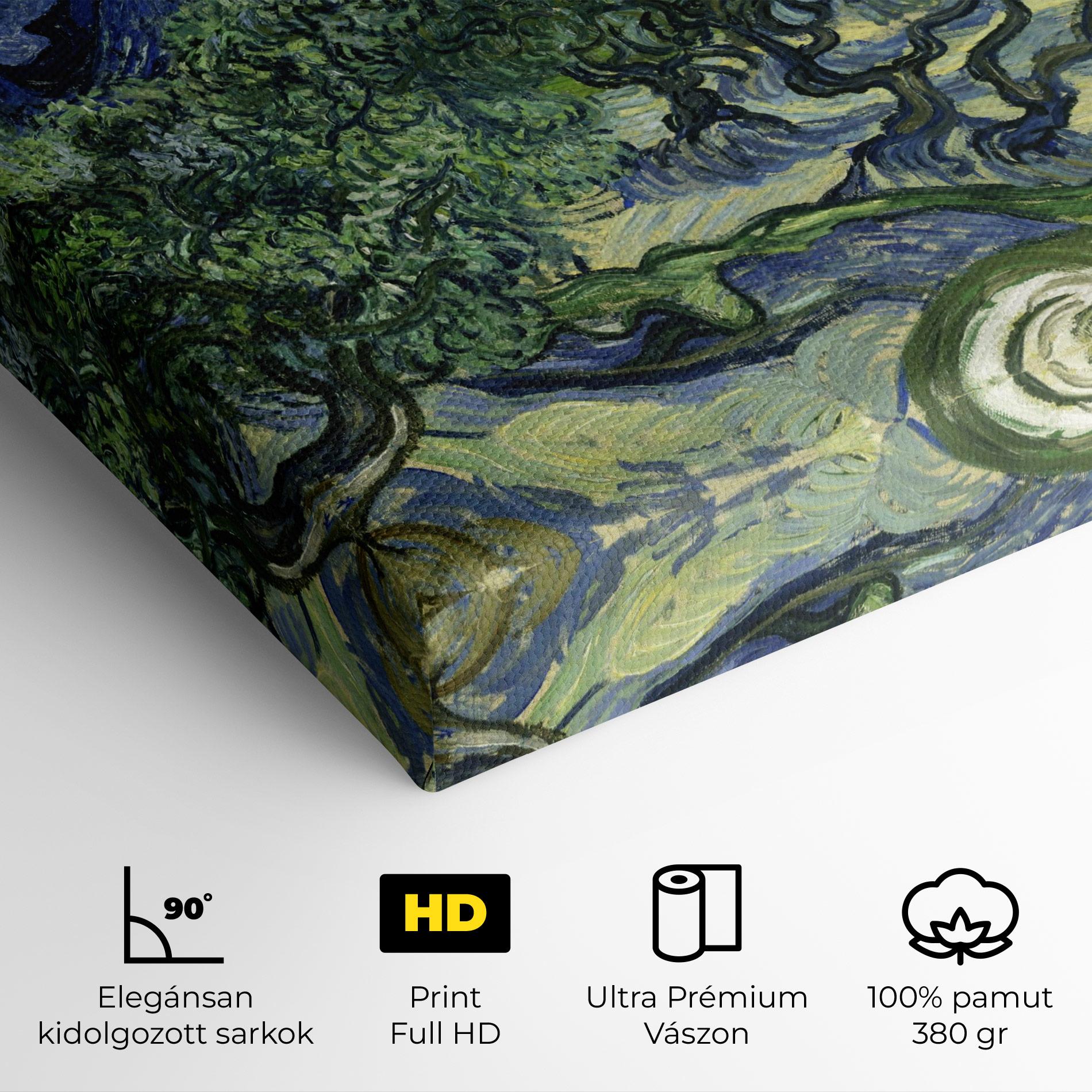 Vászonkép Olive Trees Alpilles mockup 4